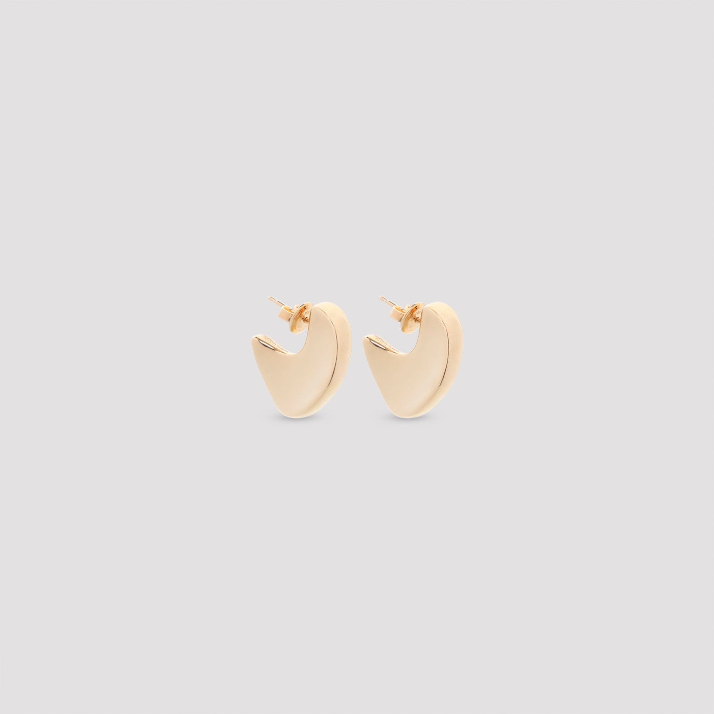 Bottega Veneta Disc Earrings