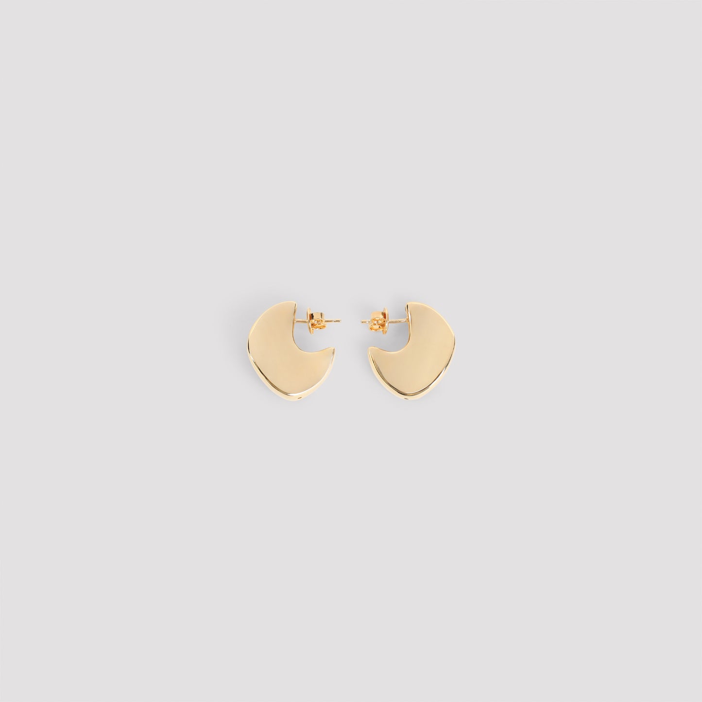 Bottega Veneta Disc Earrings