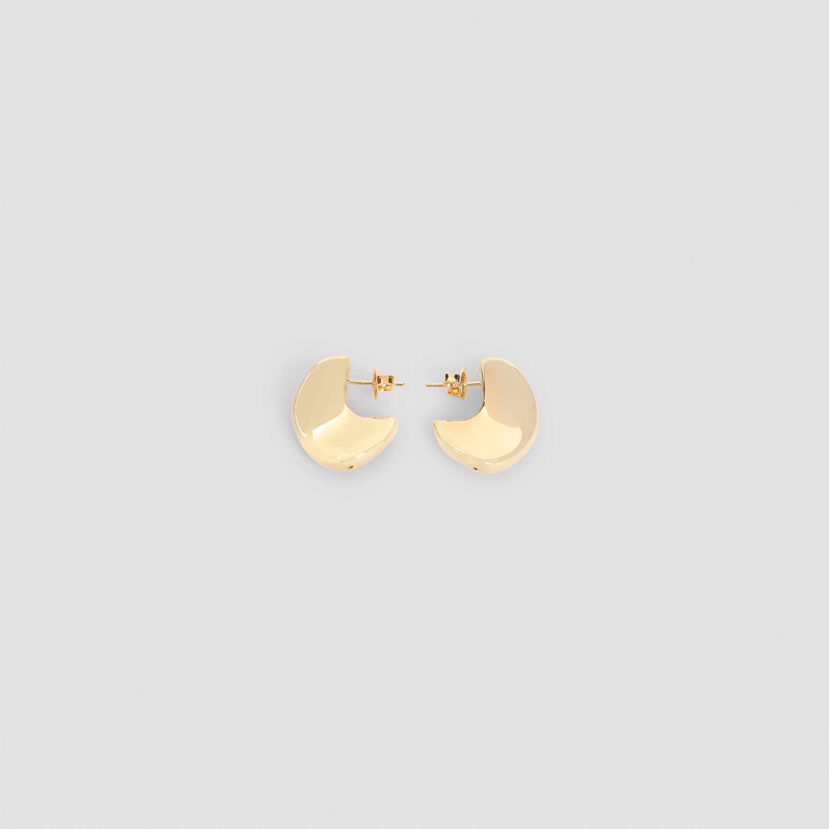 Bottega Veneta Disc Earrings