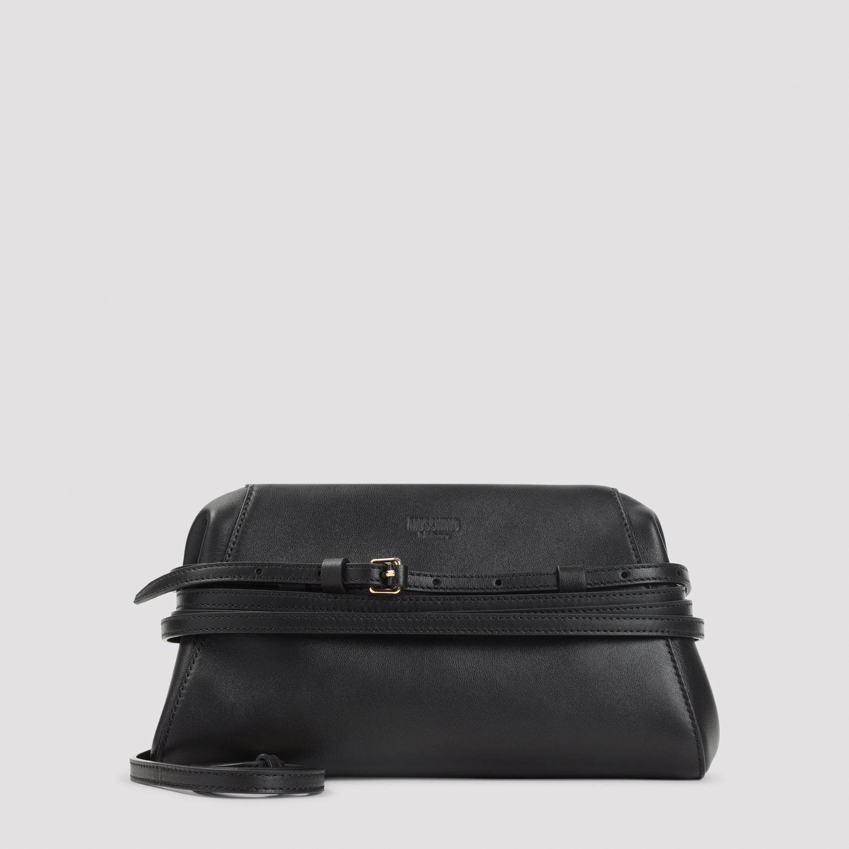 Moschino Belted Shoulder Bag