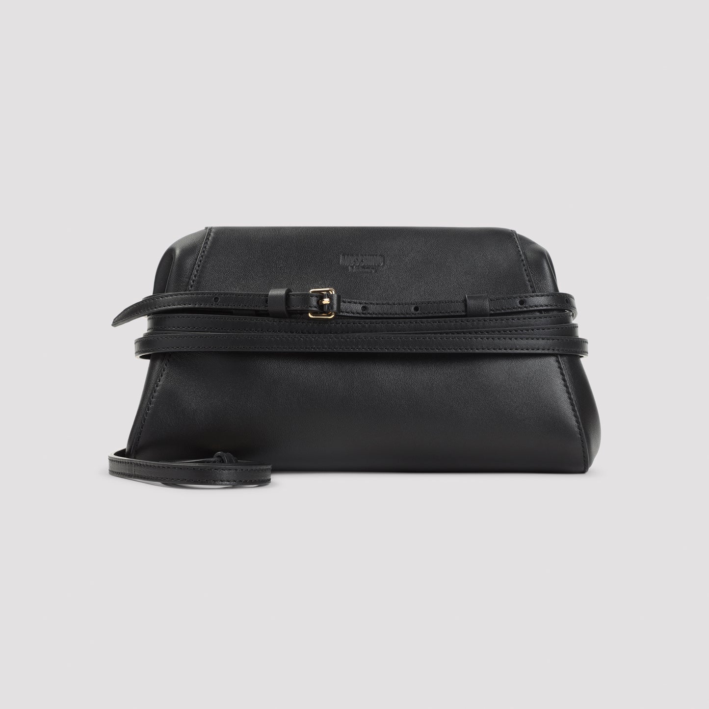 Moschino Belted Shoulder Bag
