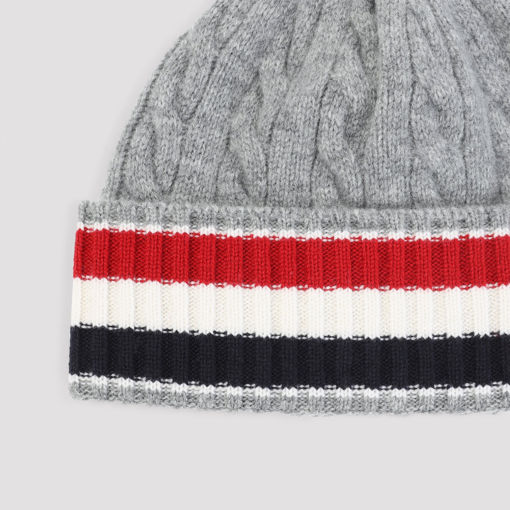 Thom Browne Cable-Knit Beanie