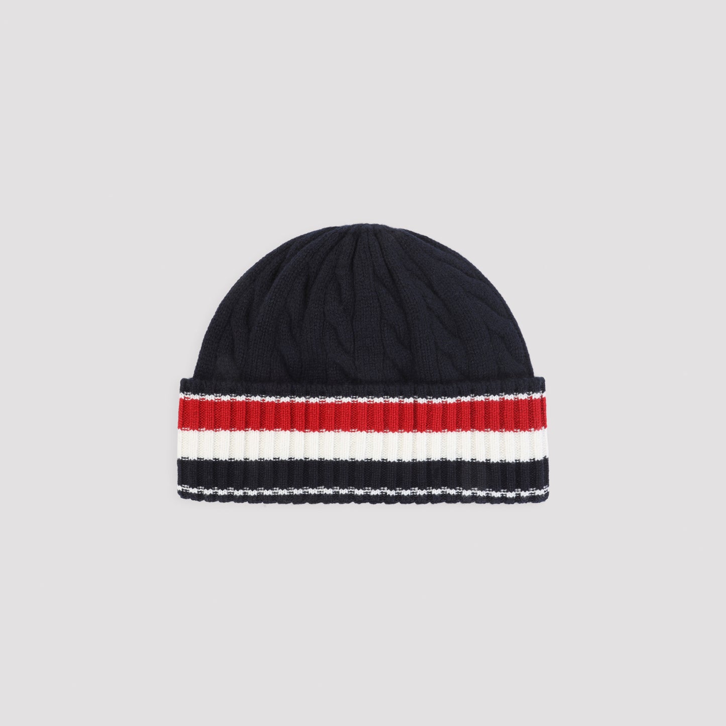 Thom Browne Cable-Knit Beanie