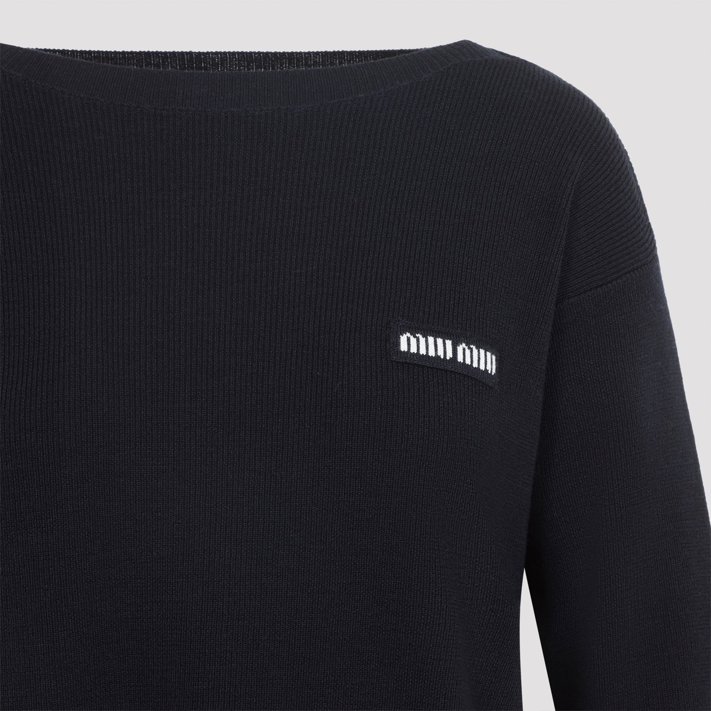 Miu Miu Boat-Neck Sweater
