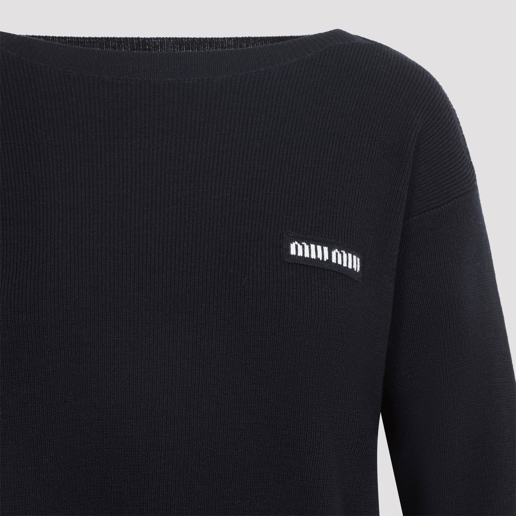 Miu Miu Boat-Neck Sweater