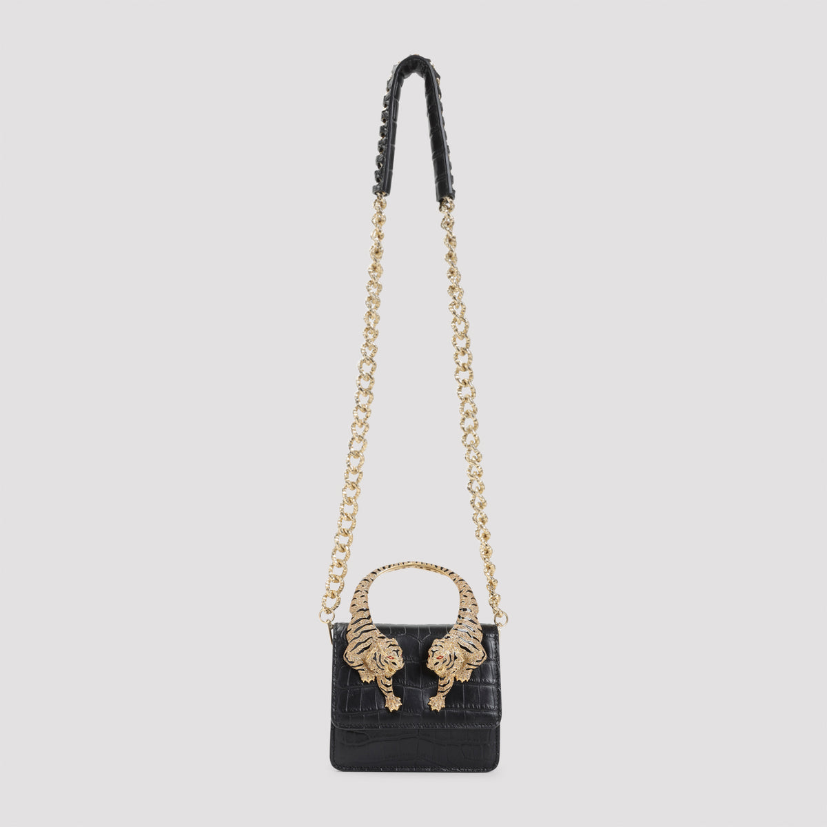 Roberto Cavalli Roar Small Flap Shoulder Bag