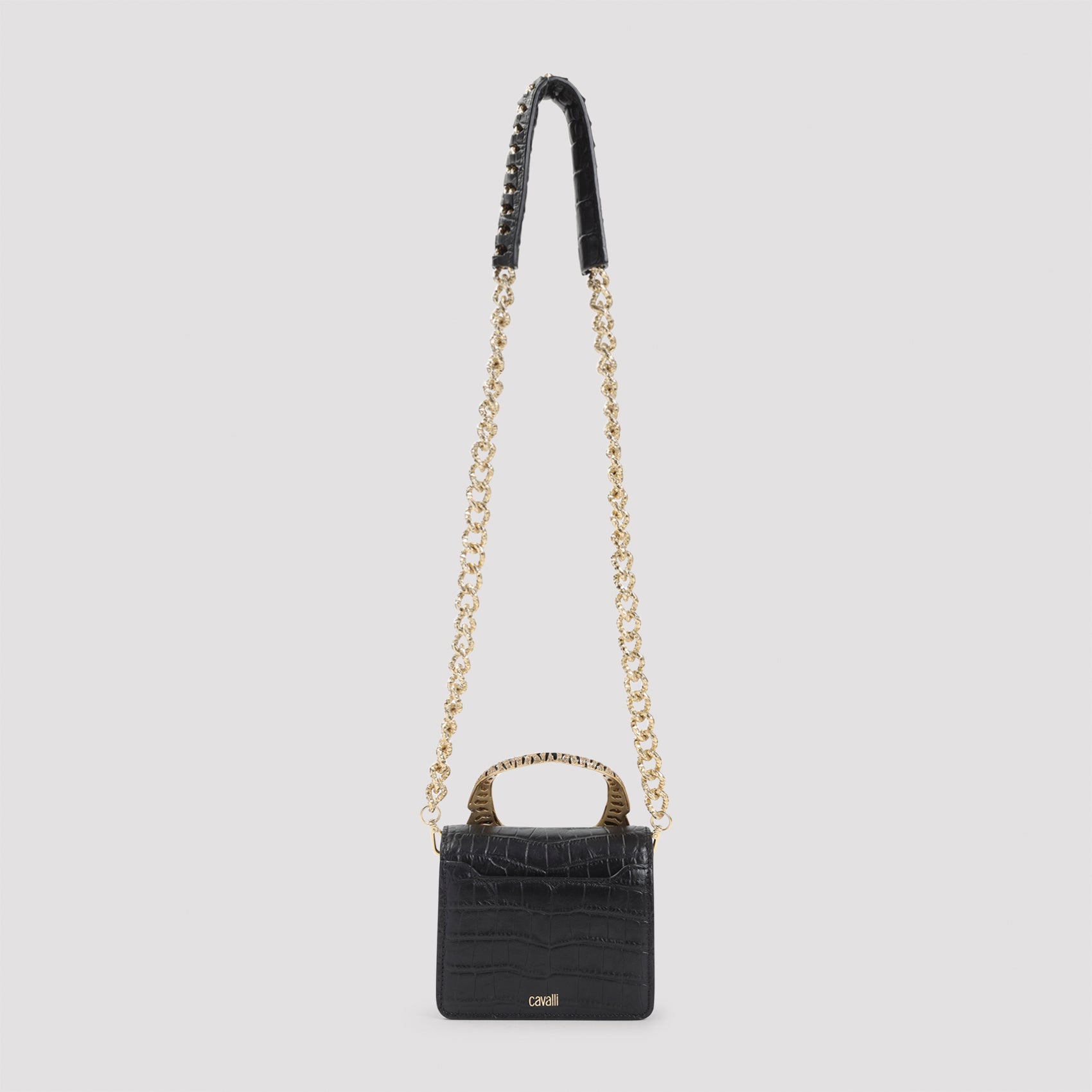 Roberto Cavalli Roar Small Flap Shoulder Bag