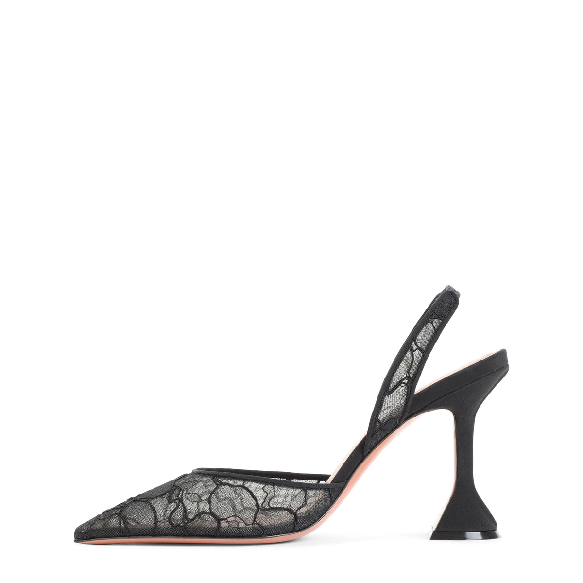 Amina Muaddi Holli Lace Sling 95
