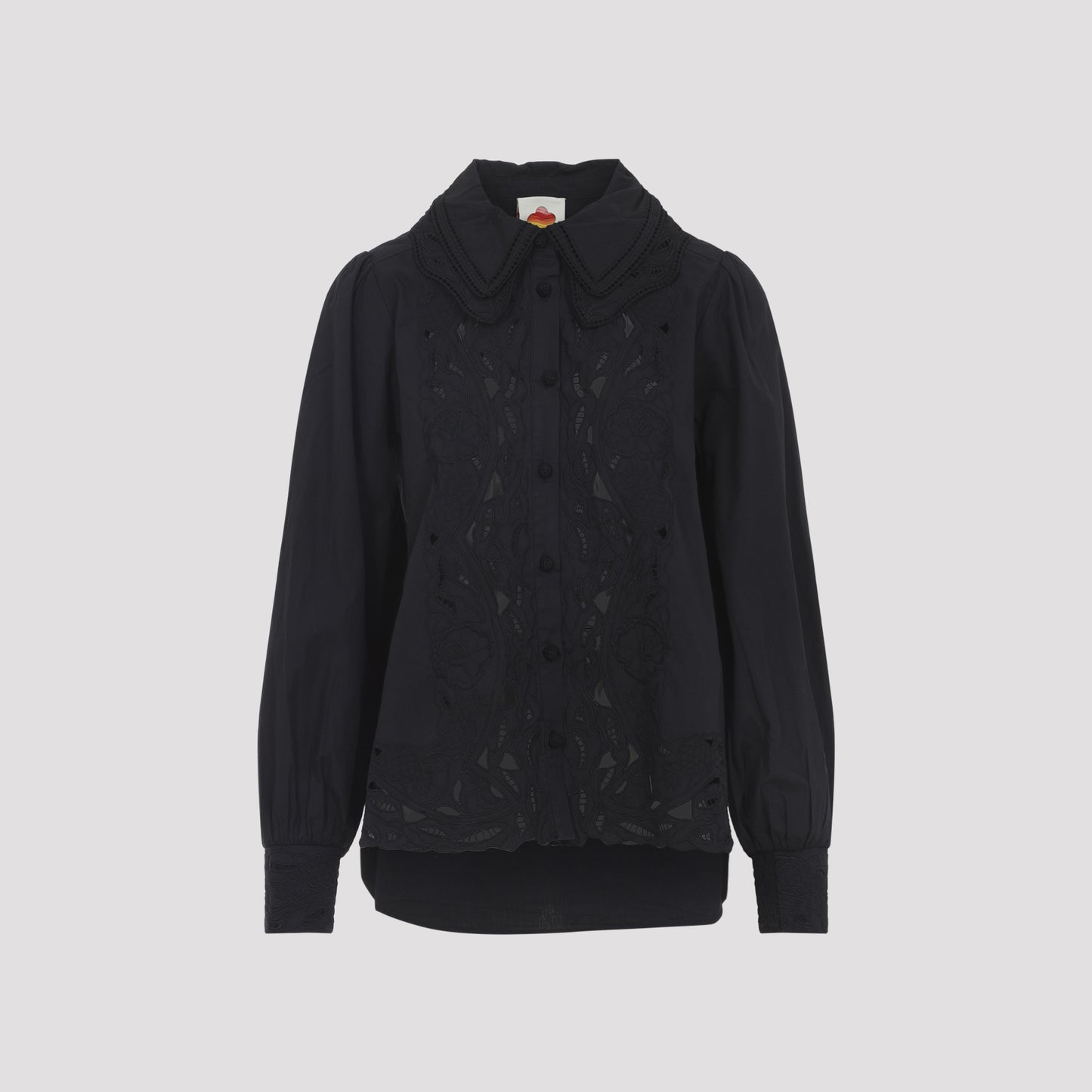 Farm Rio Ebroidered Long Sleeve Shirt