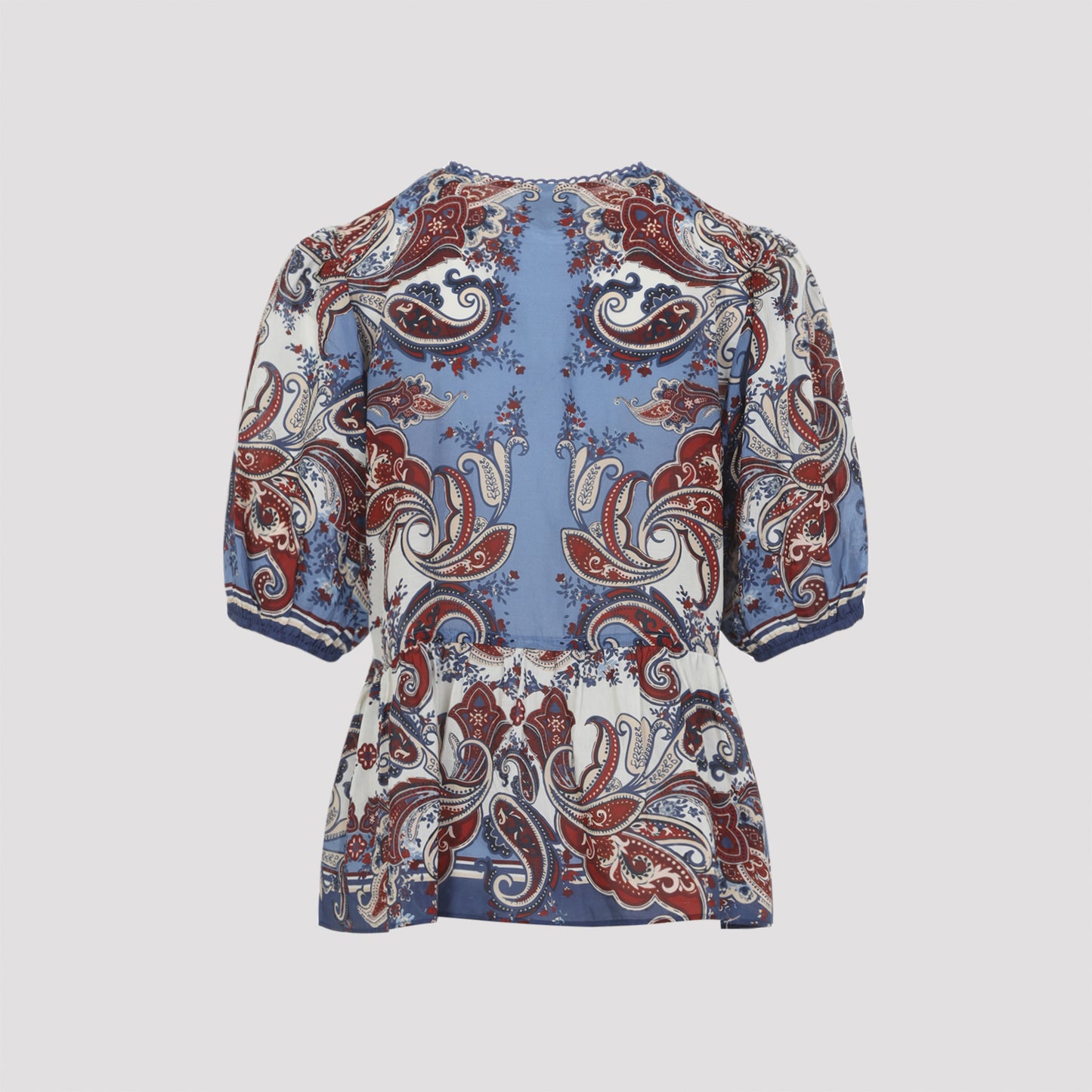 Farm Rio Paisley Scarf Shirt