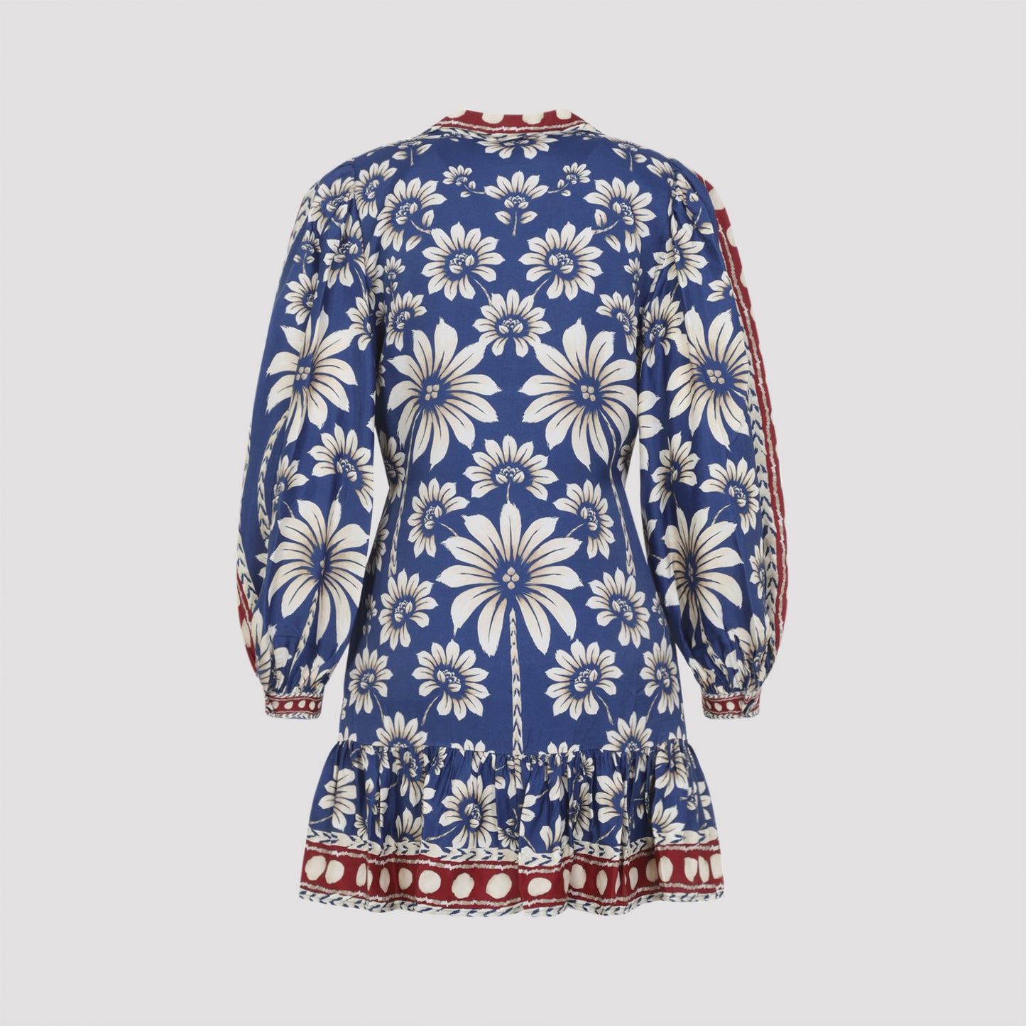 Farm Rio Luna Blue Mini Dress