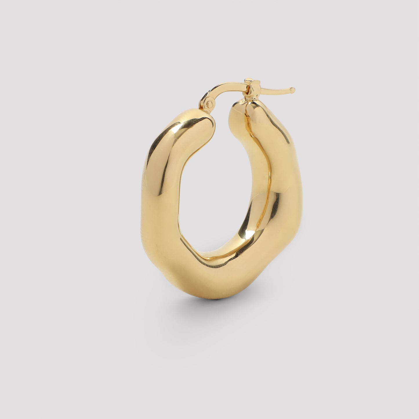 Jil Sander Brass Earrings