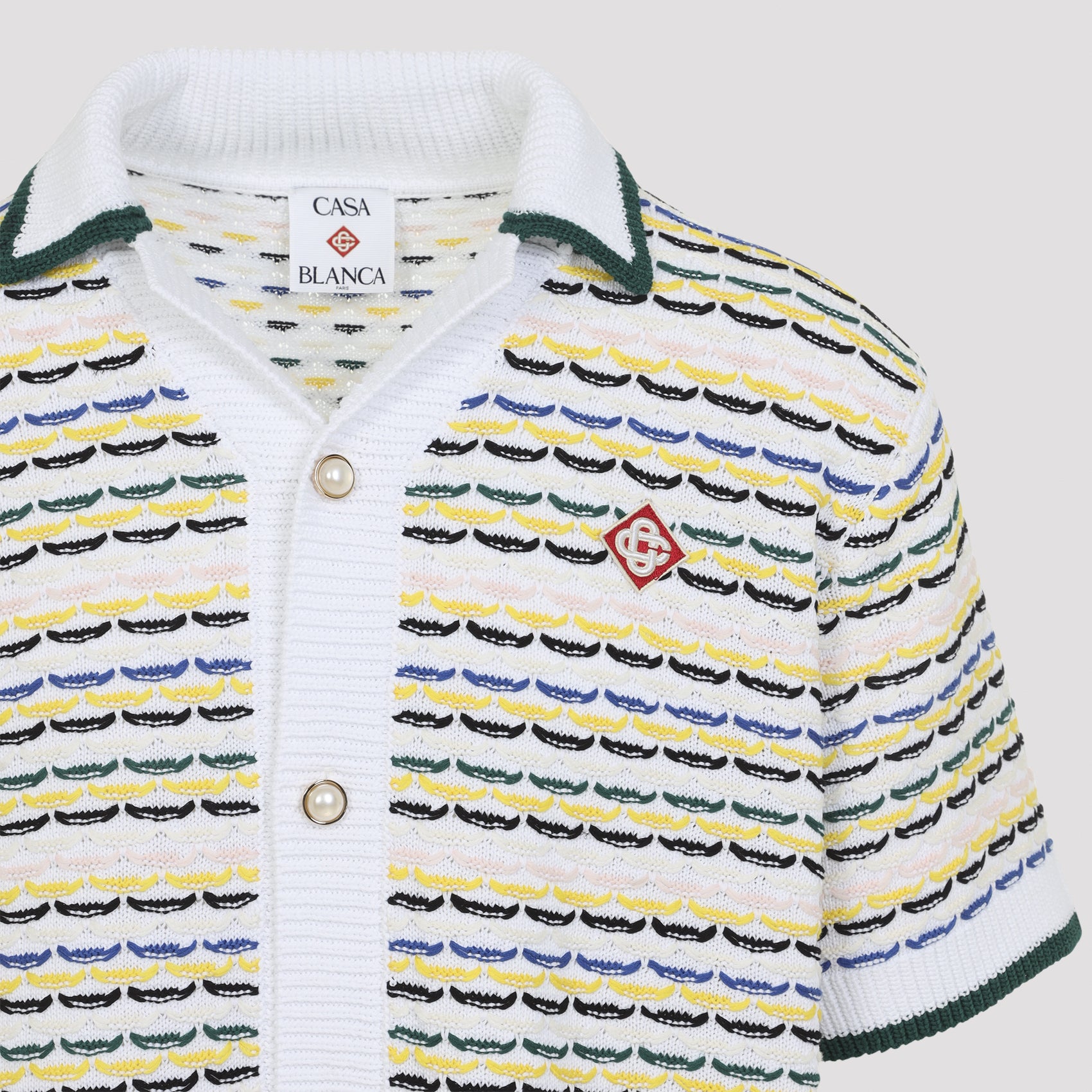 Casablanca Tuck Stitch Shirt