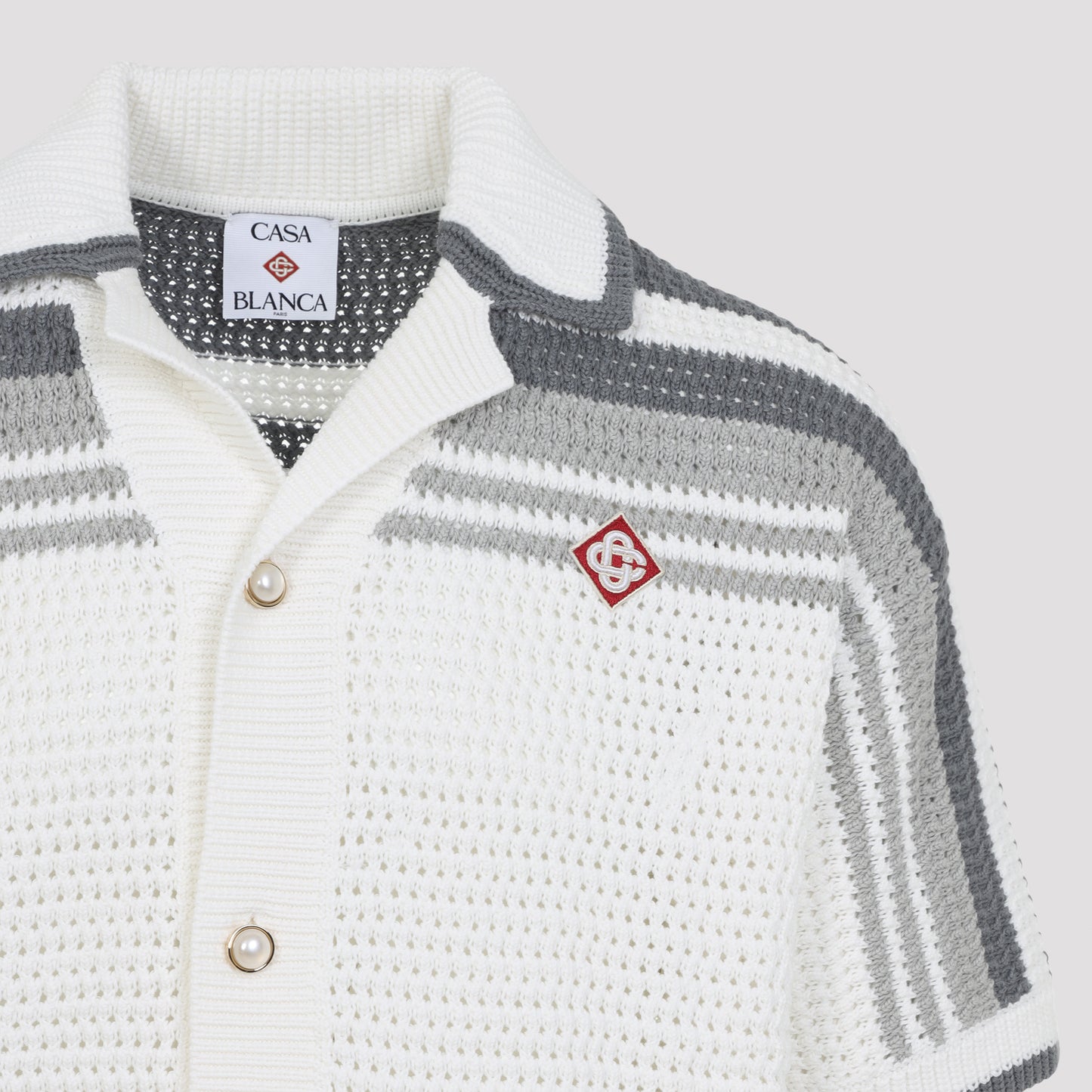 Casablanca Crocheted Shirt
