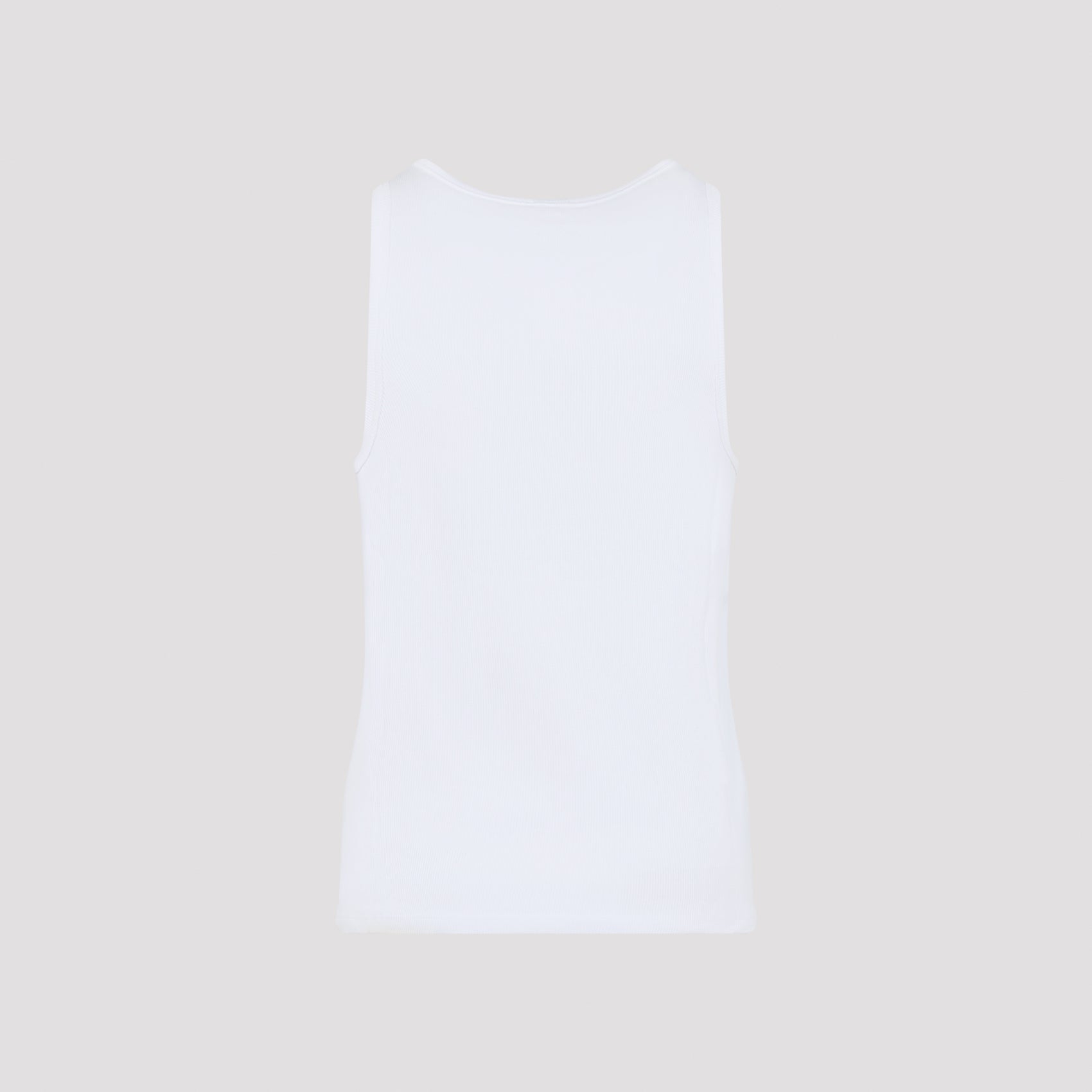 Casablanca Ribbed Tank Top