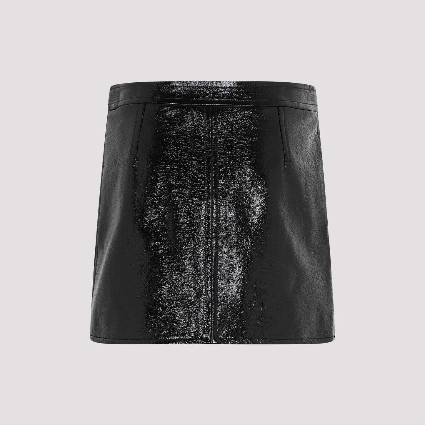 Courrèges Vinyl Mini Skirt