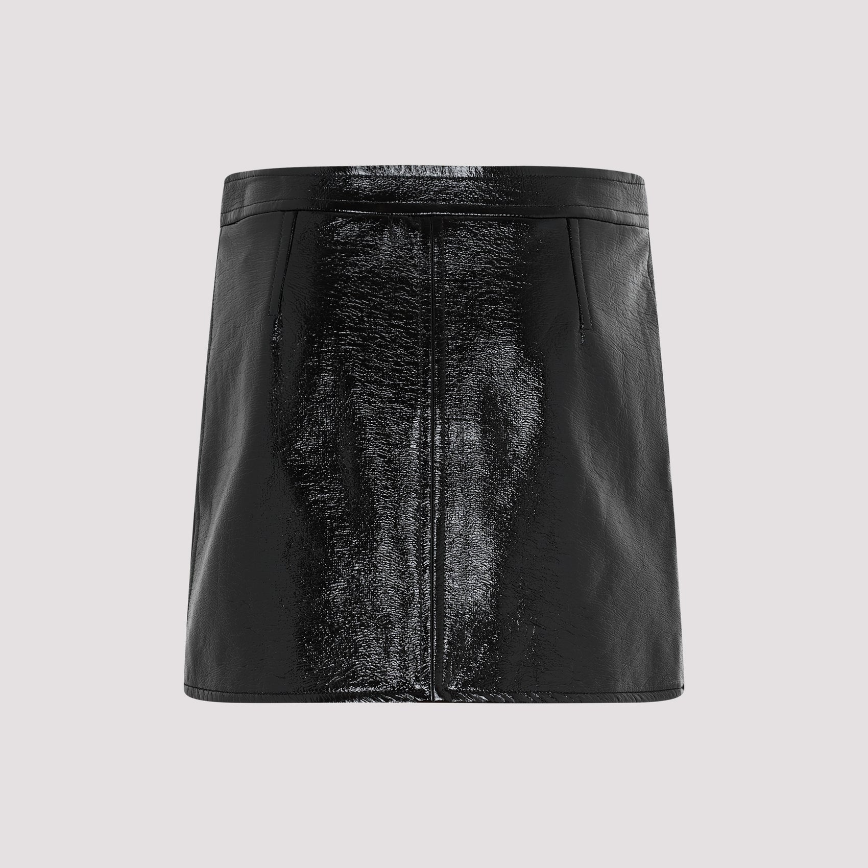 Courrèges Vinyl Mini Skirt
