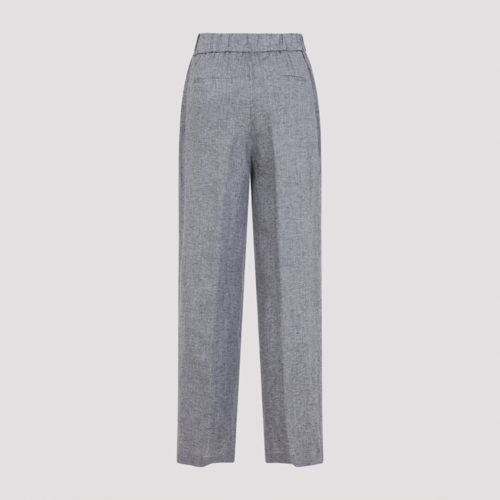 Peserico Linen Straight Pants