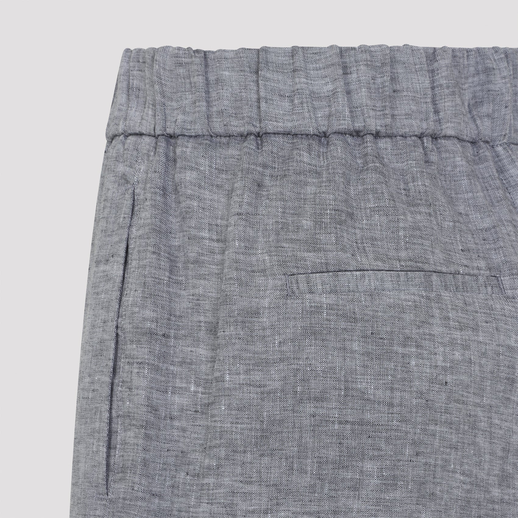 Peserico Linen Straight Pants