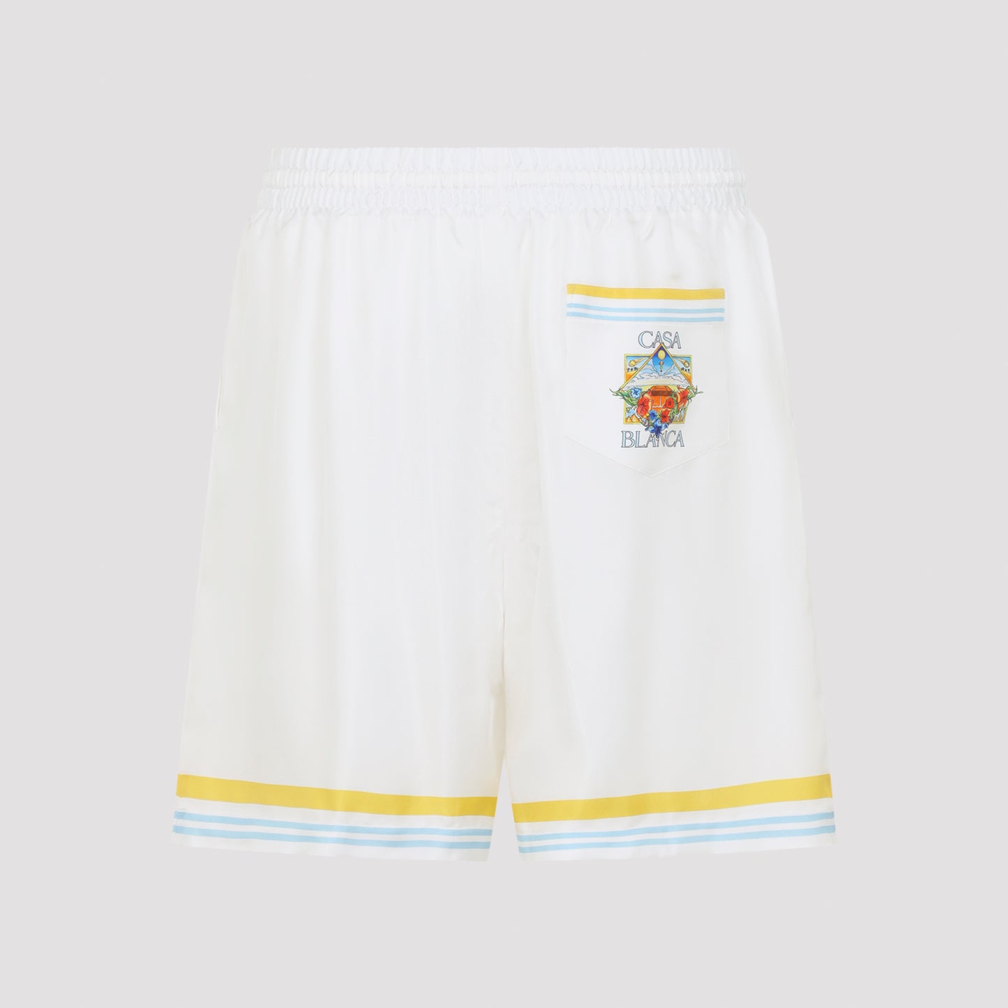 Casablanca Flower Court Icon Shorts