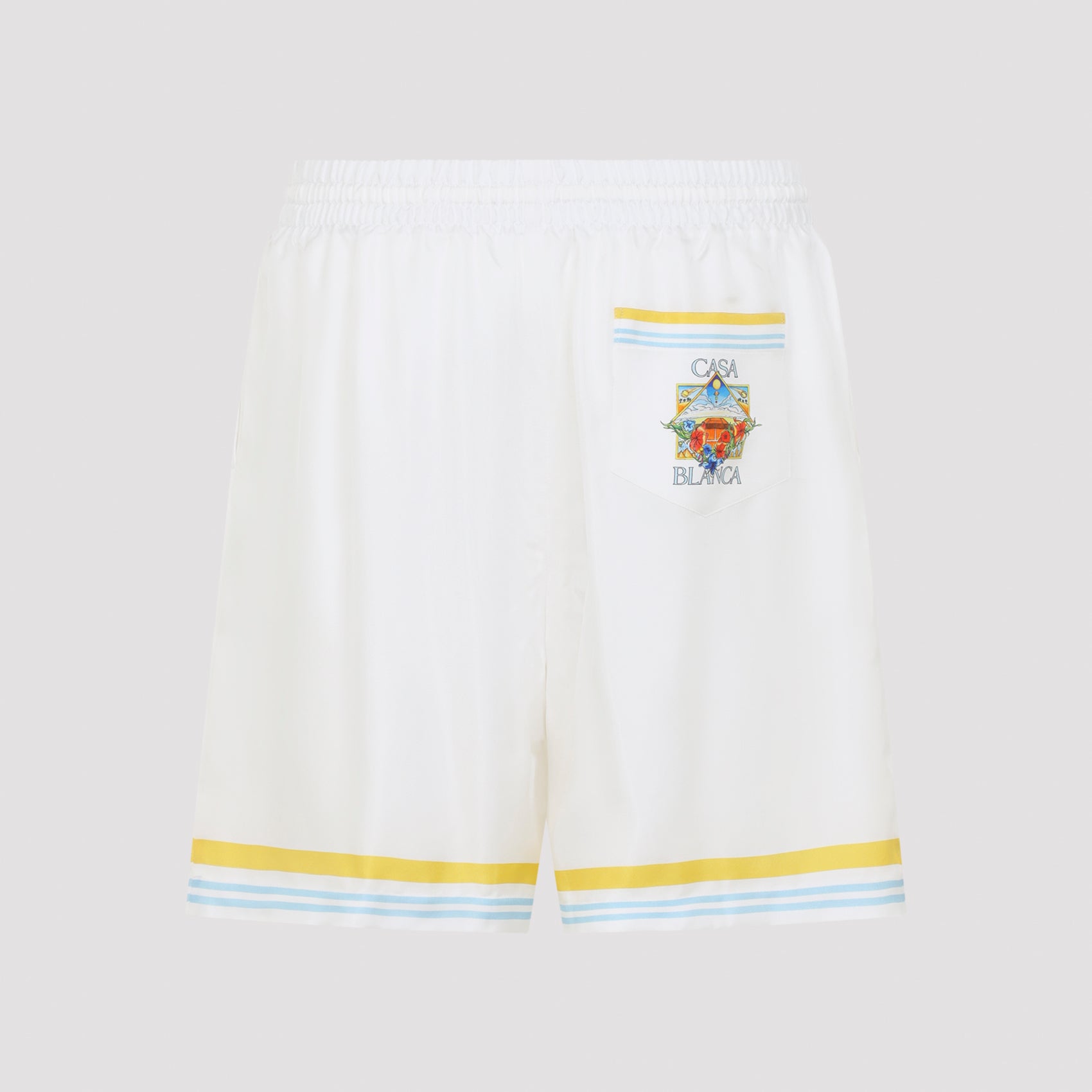 Casablanca Flower Court Icon Shorts