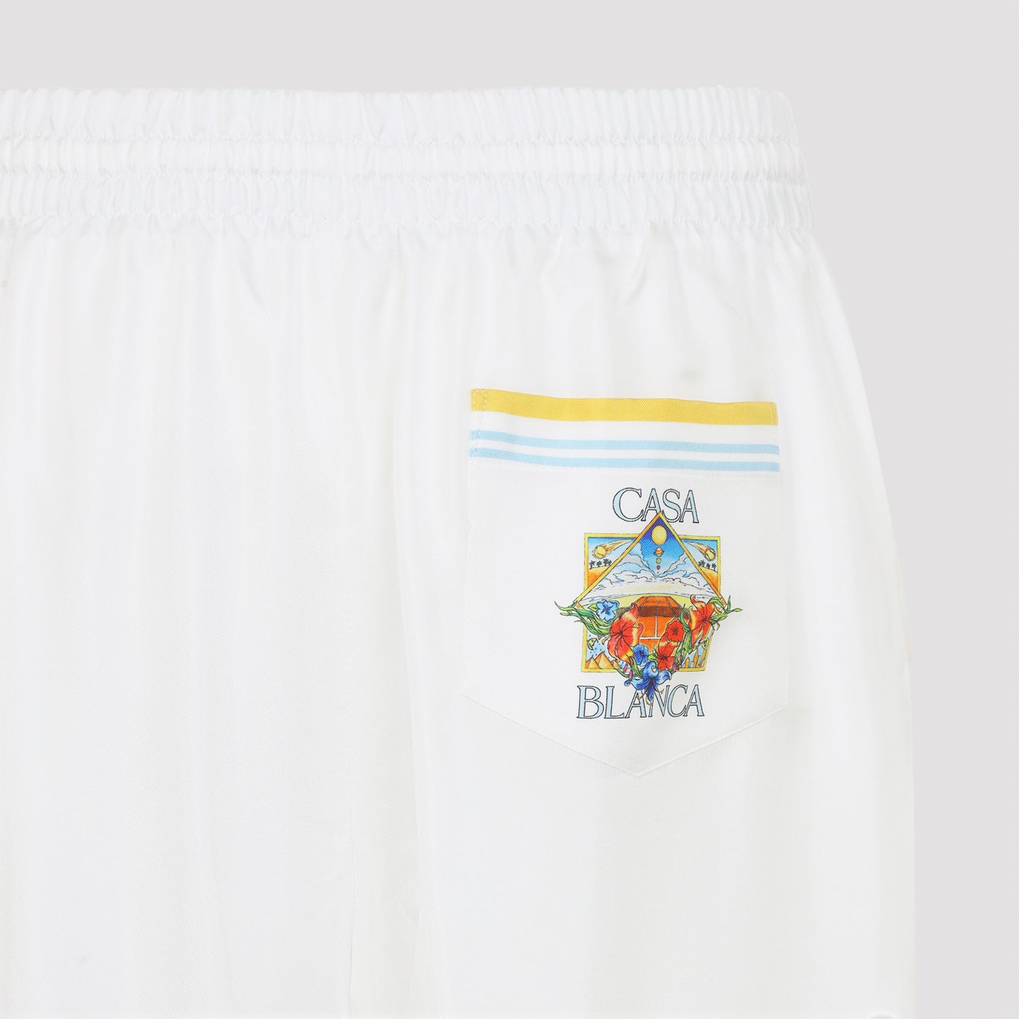 Casablanca Flower Court Icon Shorts