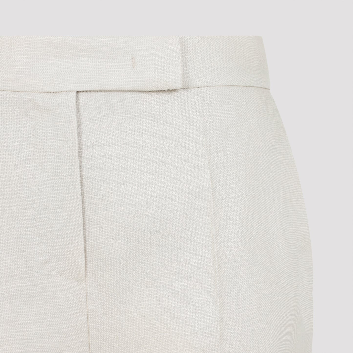 Max Mara Linen Bermuda