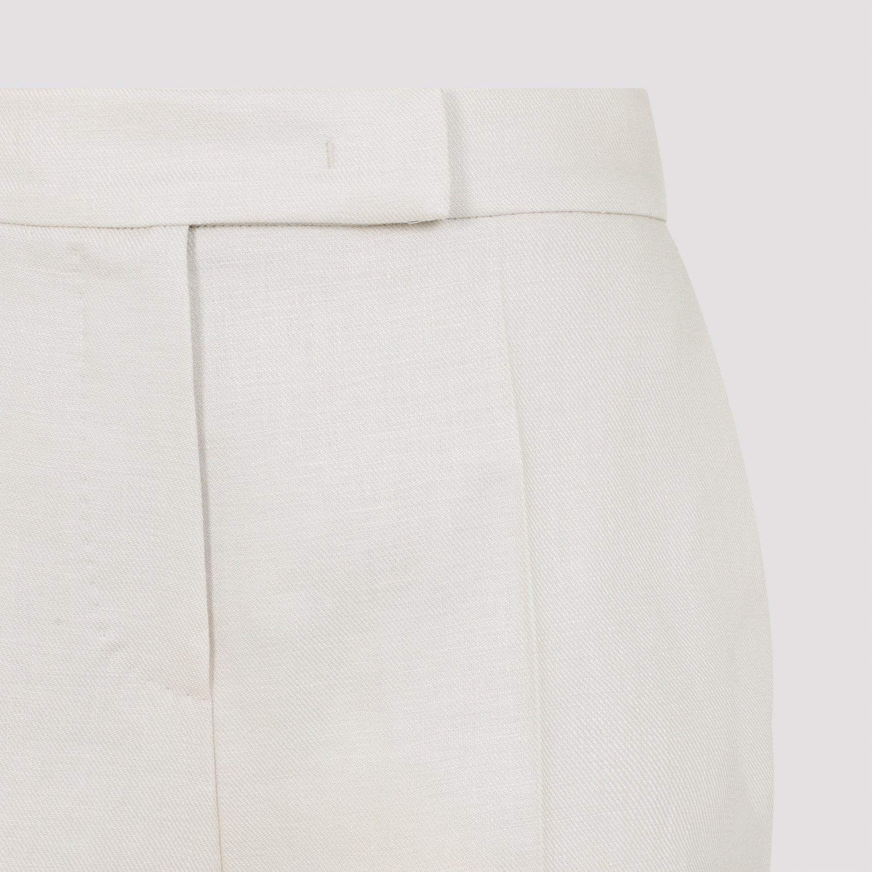 Max Mara Linen Bermuda