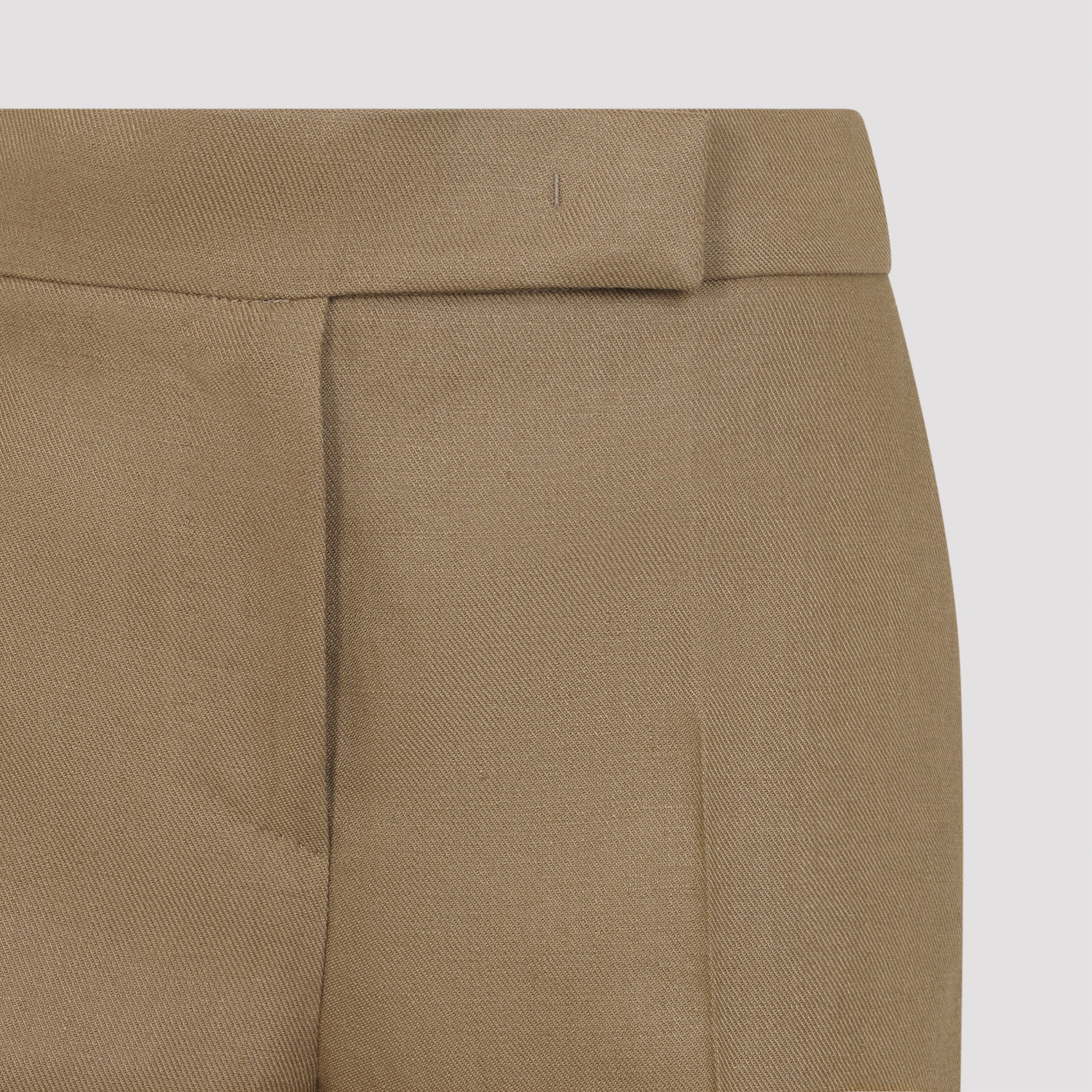 Max Mara Badesse Regular Linen Pants