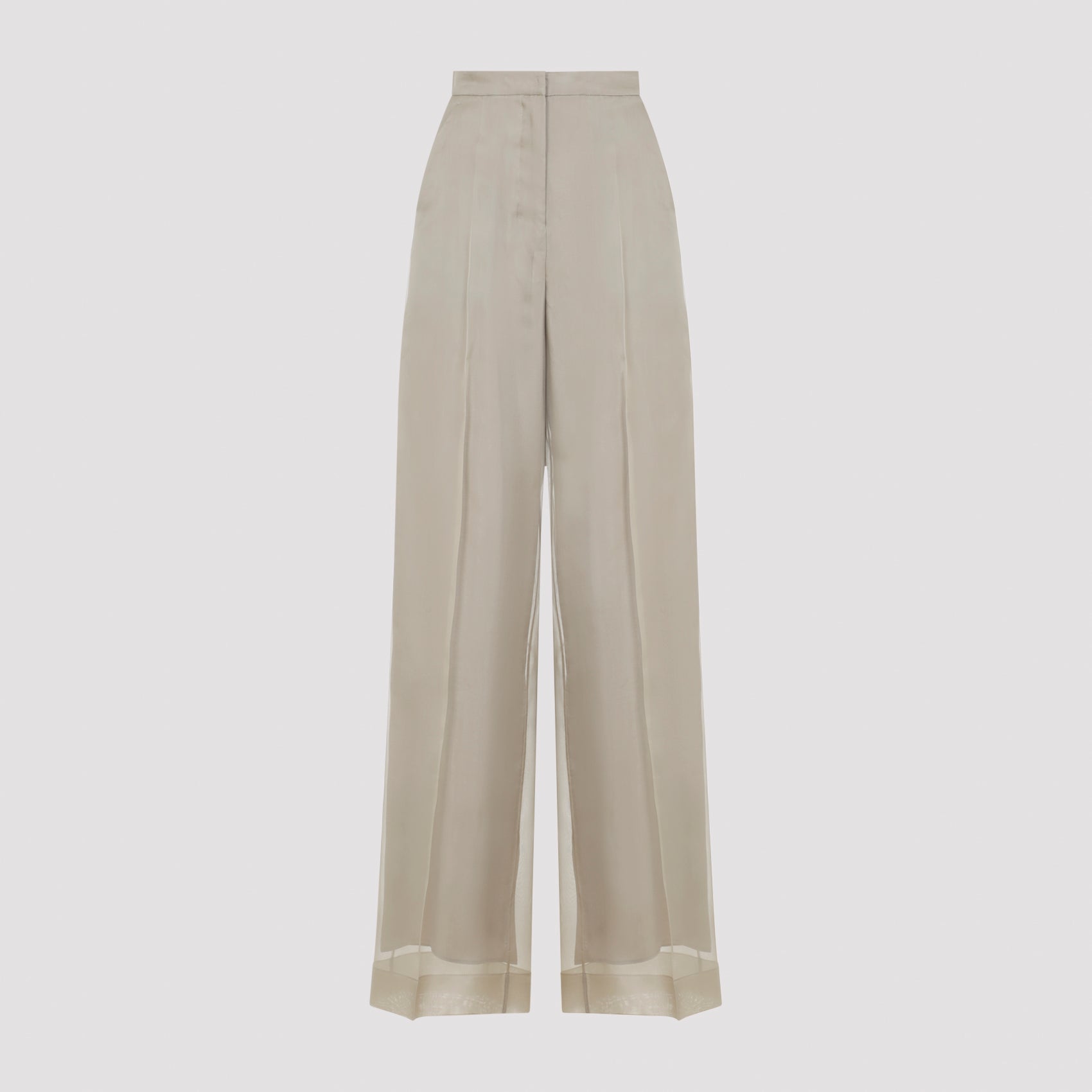 Max Mara Pianoforte Olivi Organza Pants