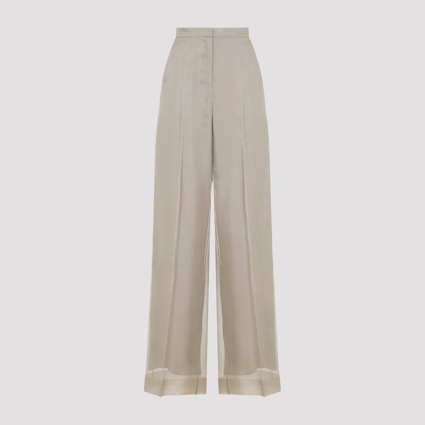 Max Mara Pianoforte Olivi Organza Pants