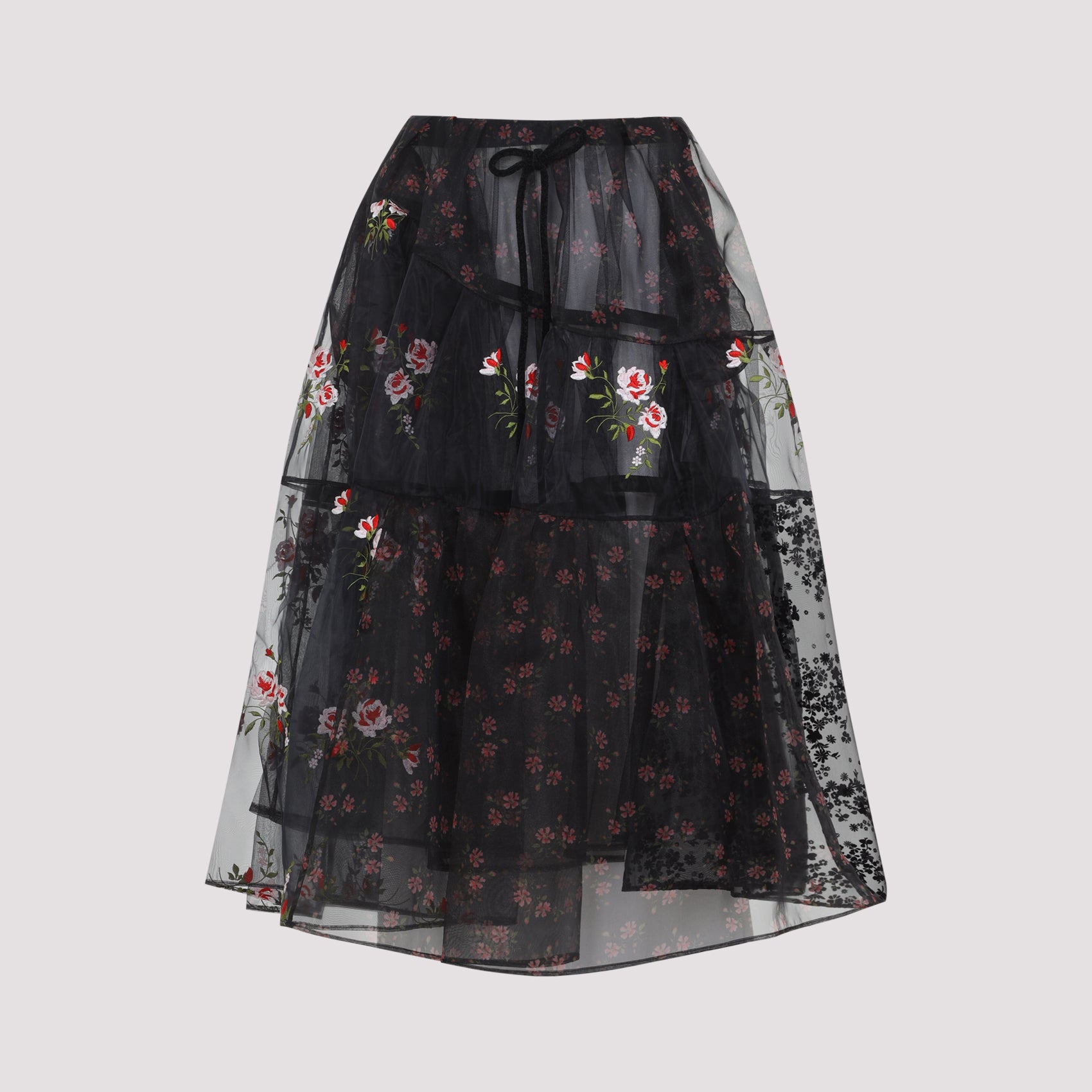 Simone Rocha Patchwork Midi Skirt