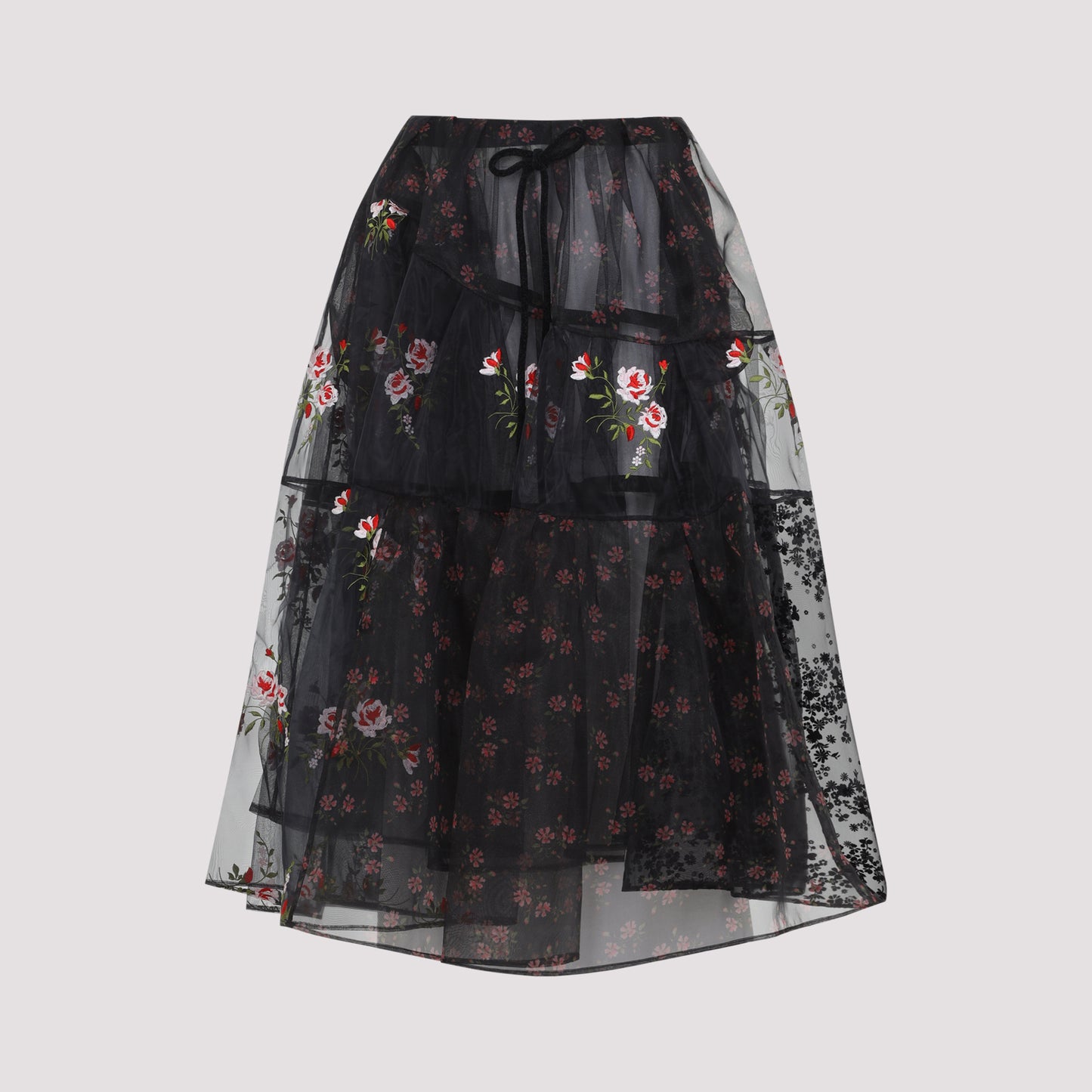 Simone Rocha Patchwork Midi Skirt