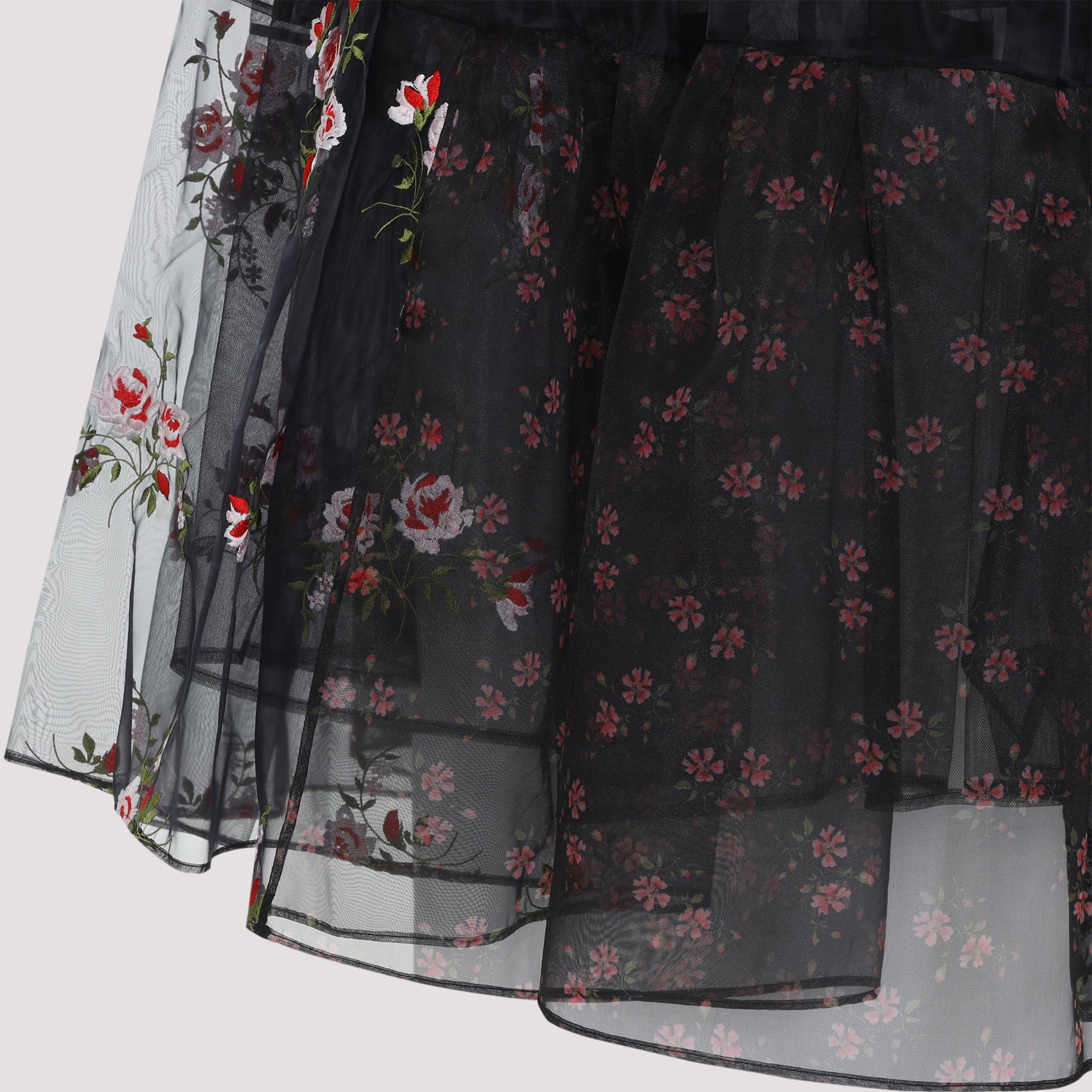 Simone Rocha Patchwork Midi Skirt