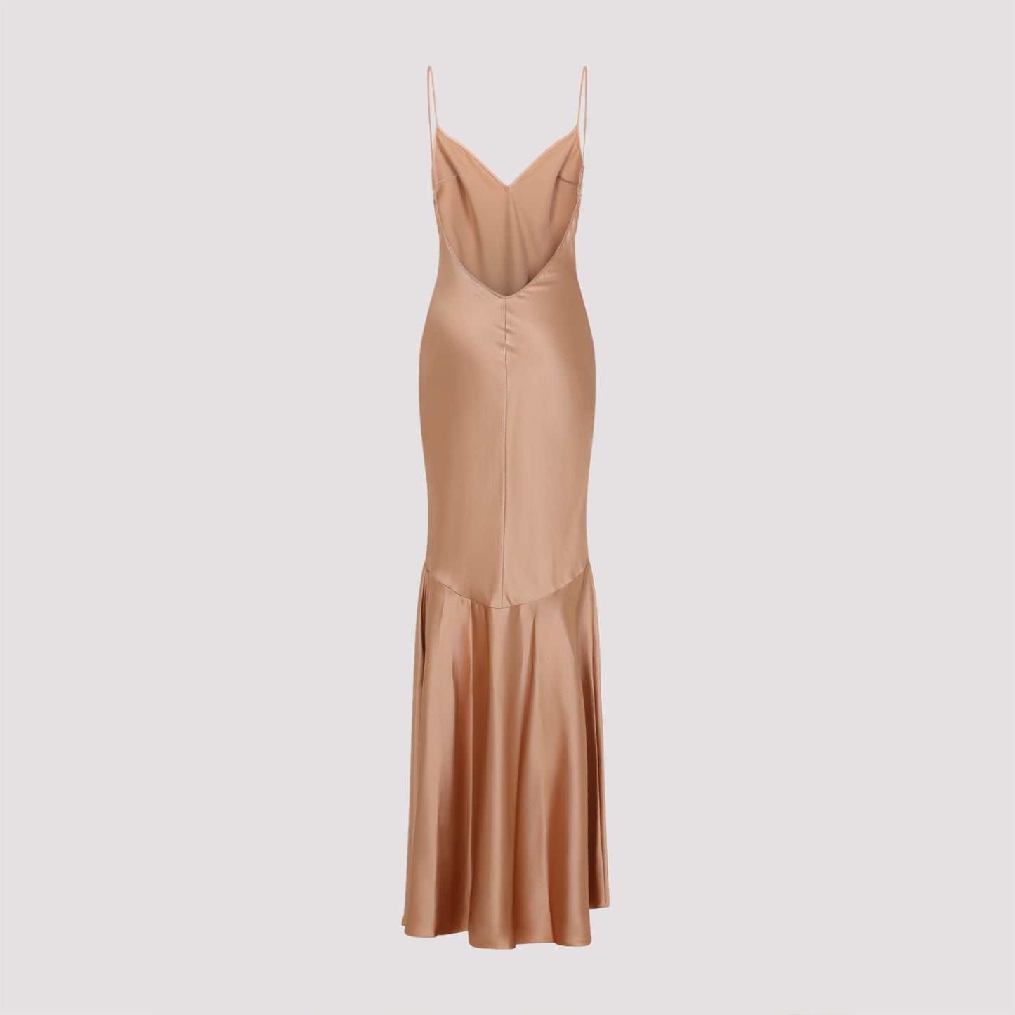 Elisabetta Franchi Satin Gown Dress