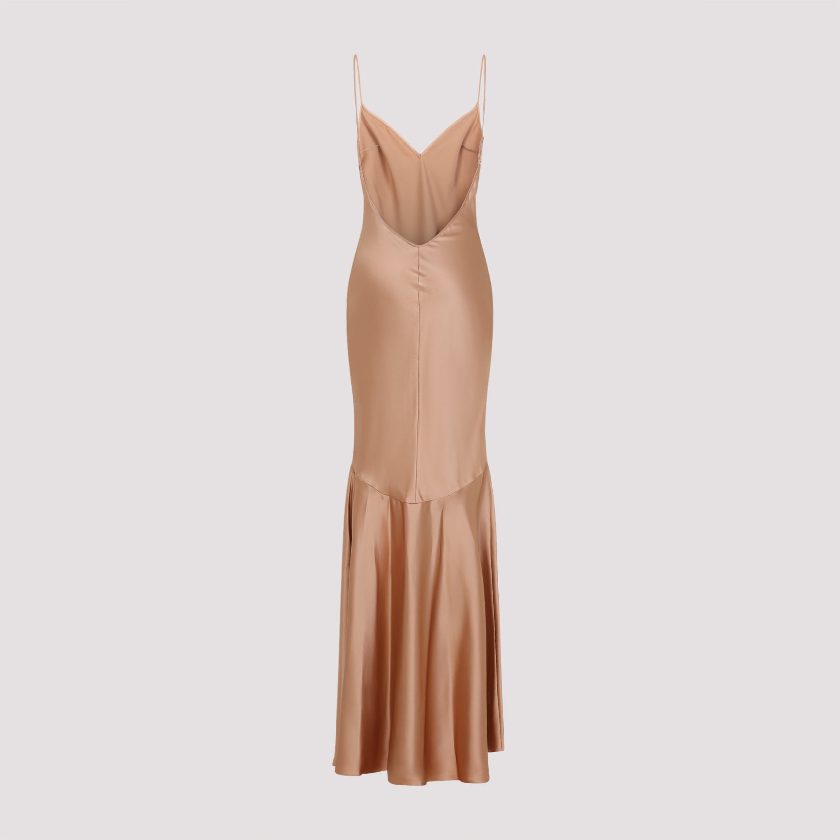Elisabetta Franchi Satin Gown Dress
