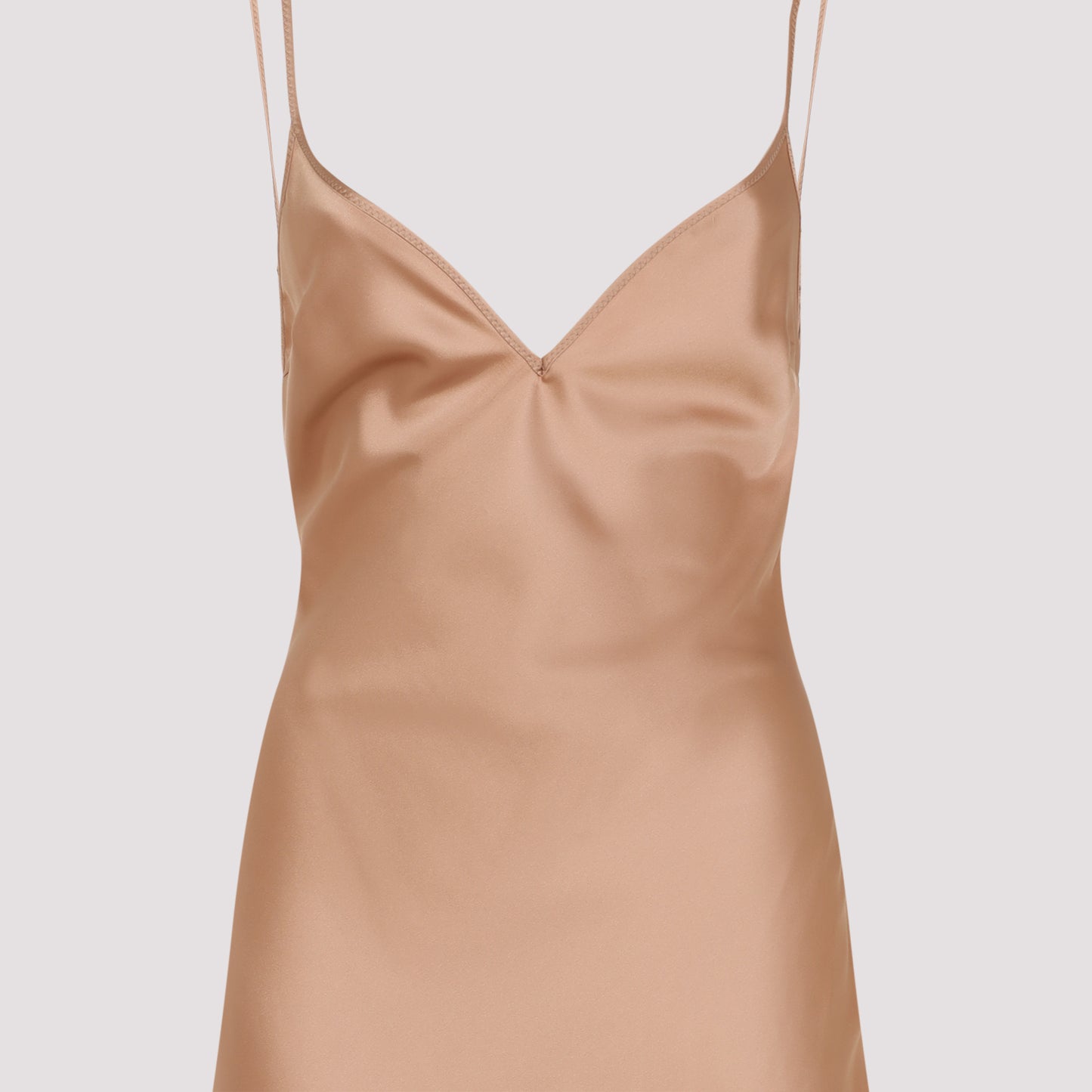 Elisabetta Franchi Satin Gown Dress
