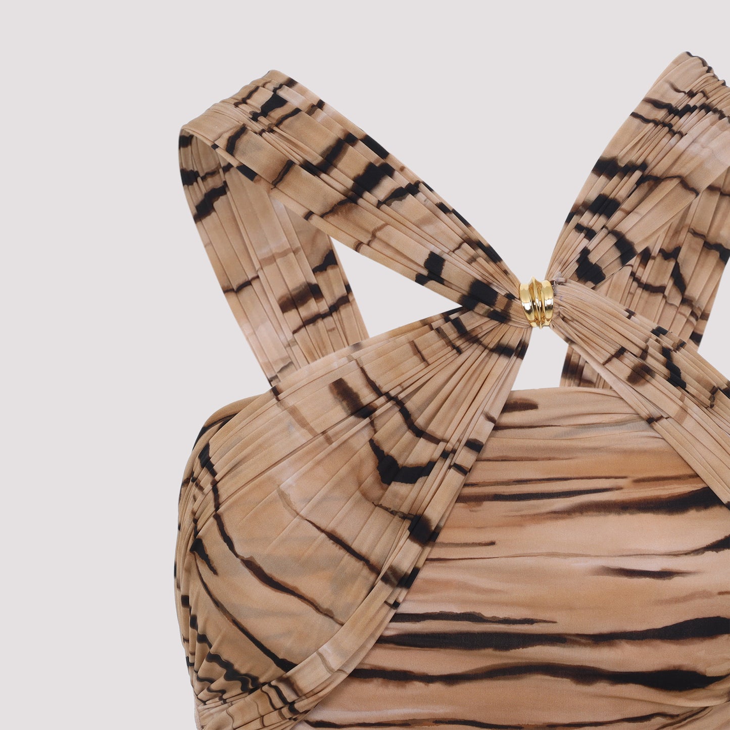 Elisabetta Franchi Tiger Print Body