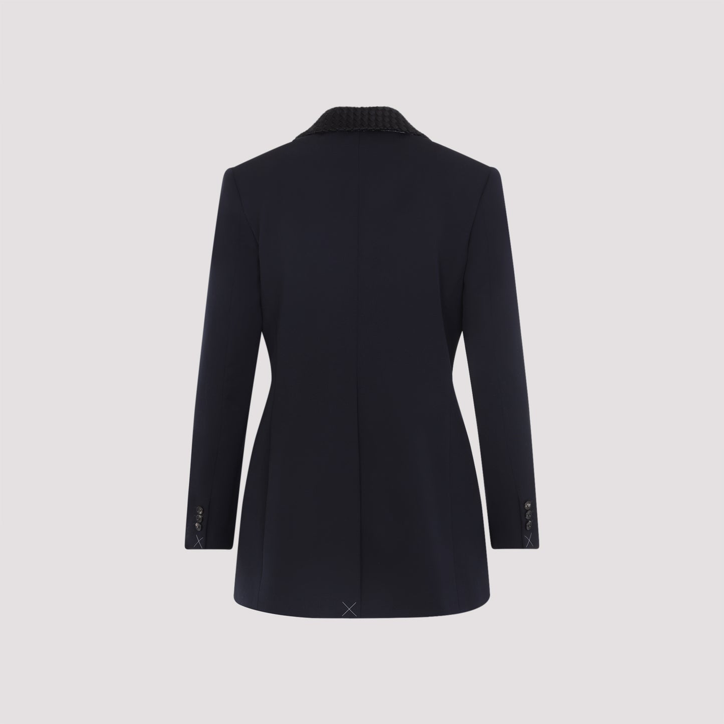 Bottega Veneta Intrecciato Collar Tuxedo Jacket