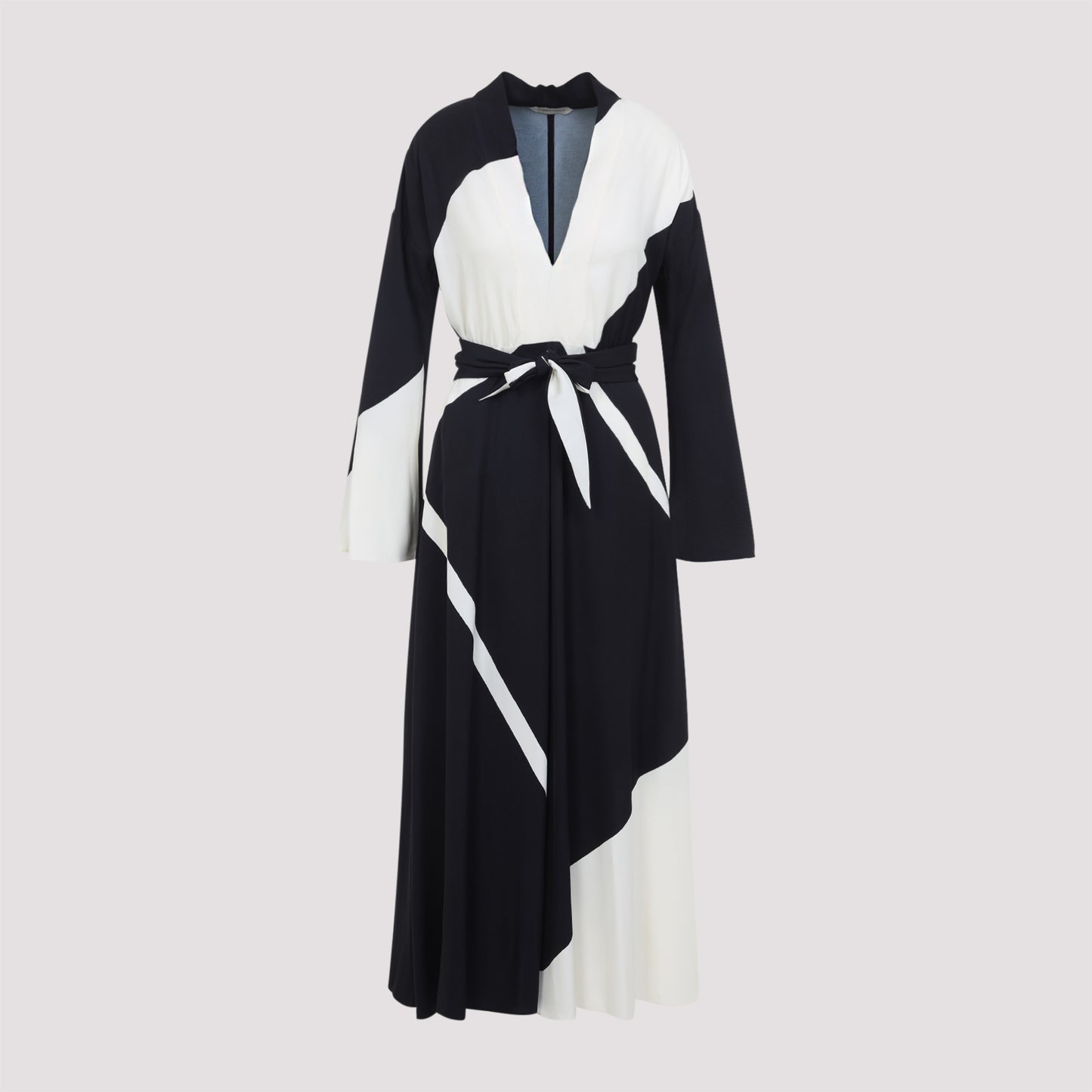 Alberta Ferretti Twill Printed Dress