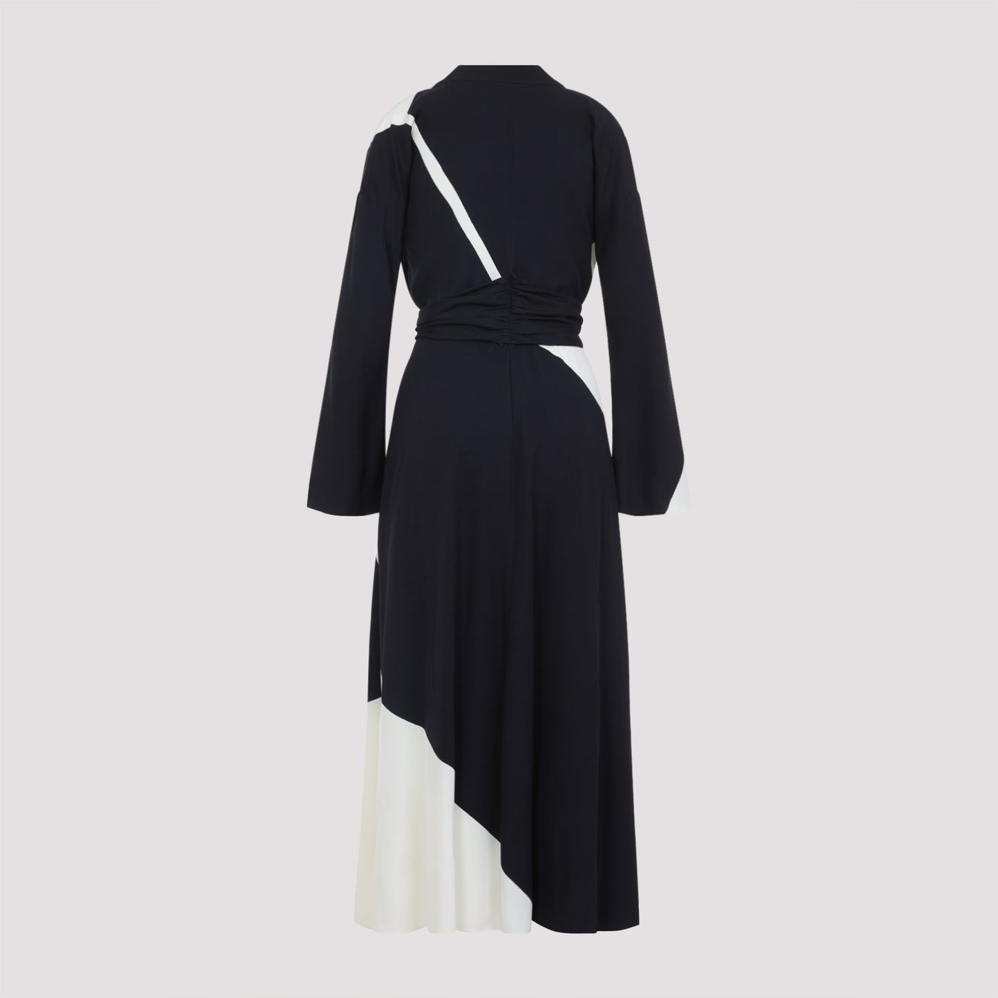 Alberta Ferretti Twill Printed Dress