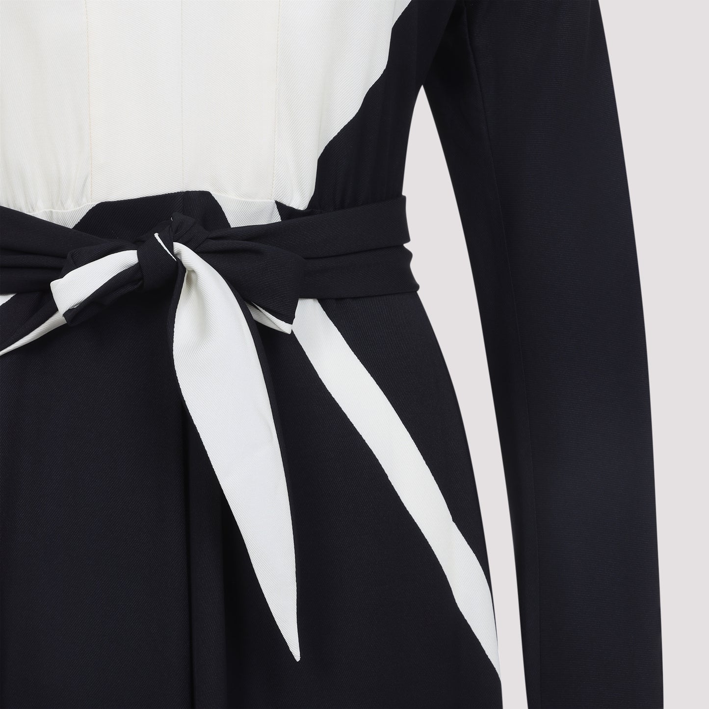 Alberta Ferretti Twill Printed Dress
