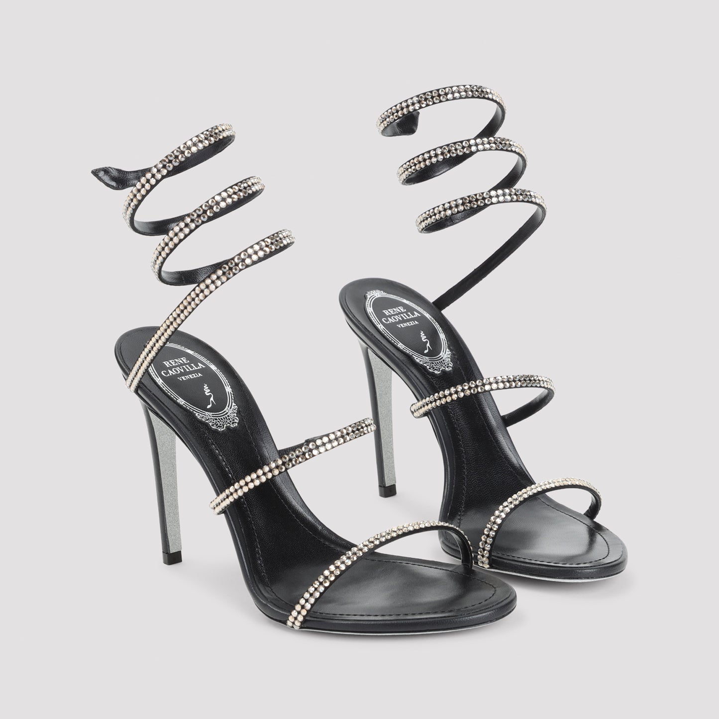 Renè Caovilla Snake Sandal