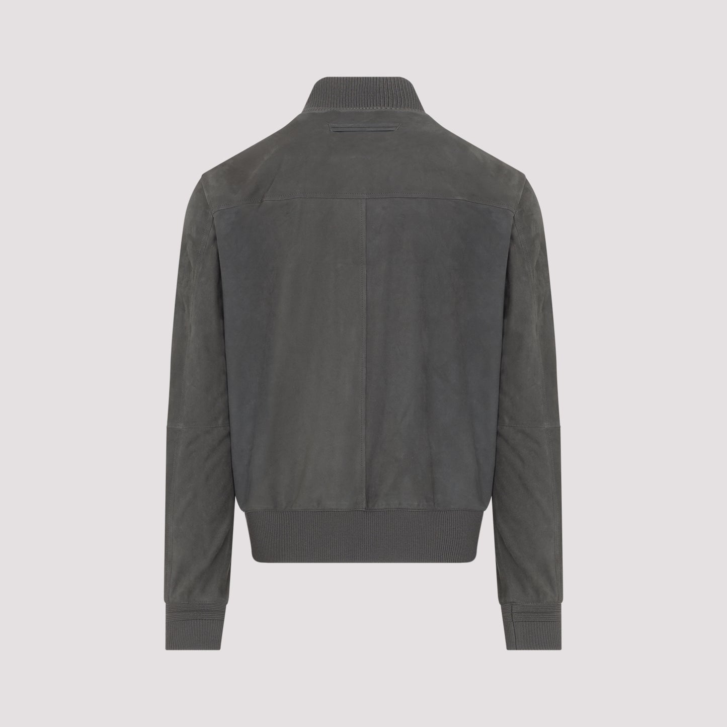 Zegna Leather Blouson Jacket