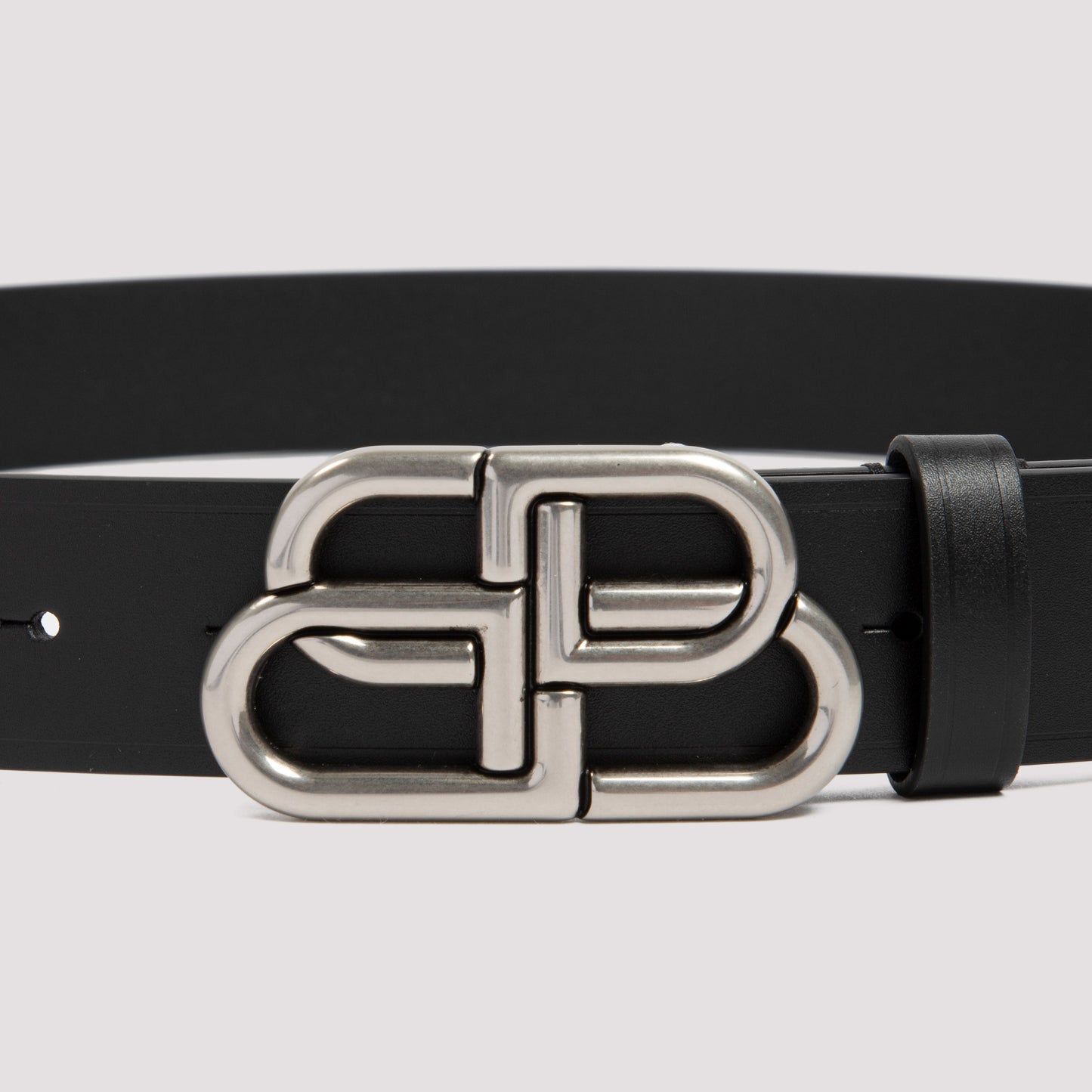 Balenciaga Leather Large BB Belt