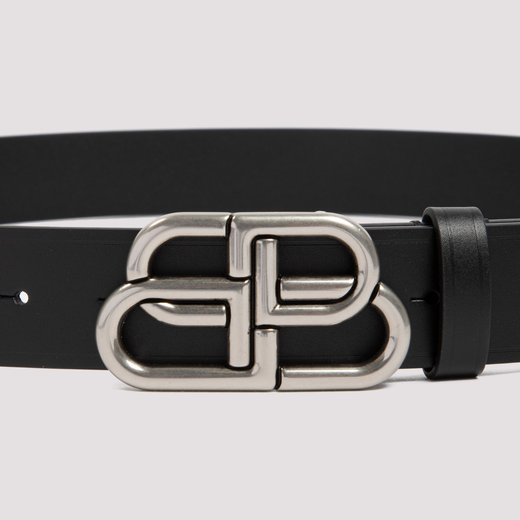 Balenciaga Leather Large BB Belt