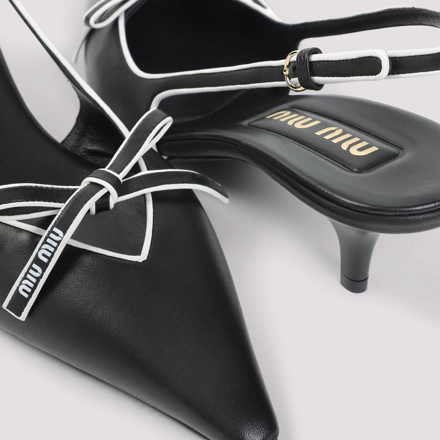 Miu Miu Leather Decolletè