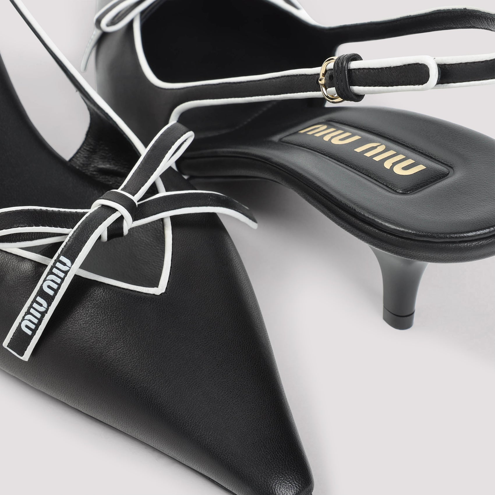 Miu Miu Leather Decolletè