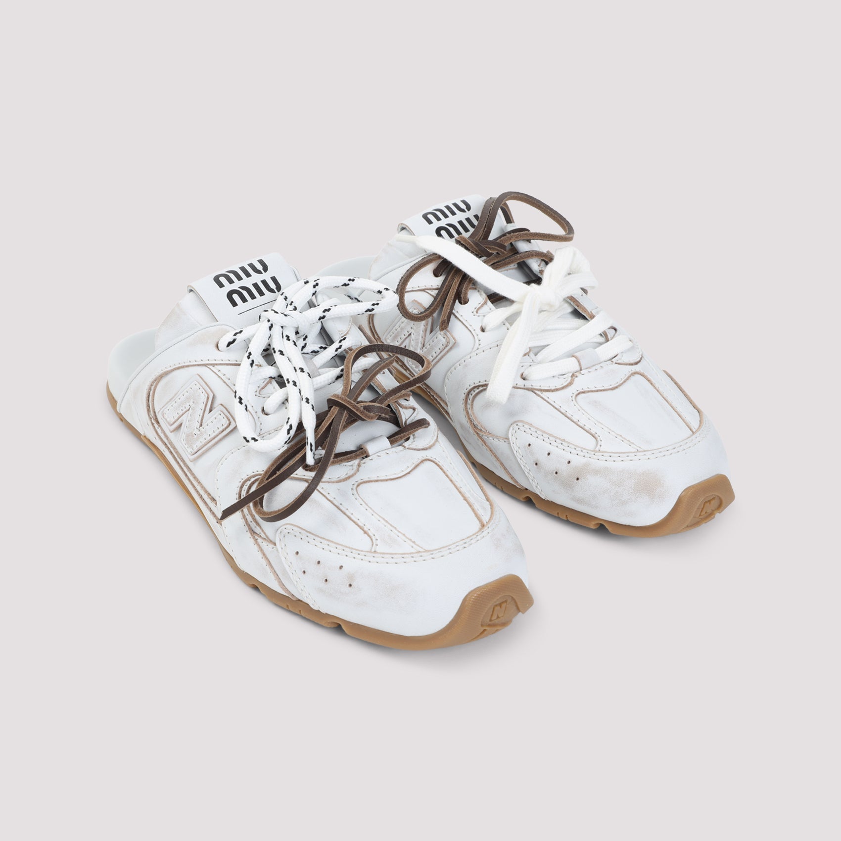 Miu Miu x New Balance Open Heel Shoes