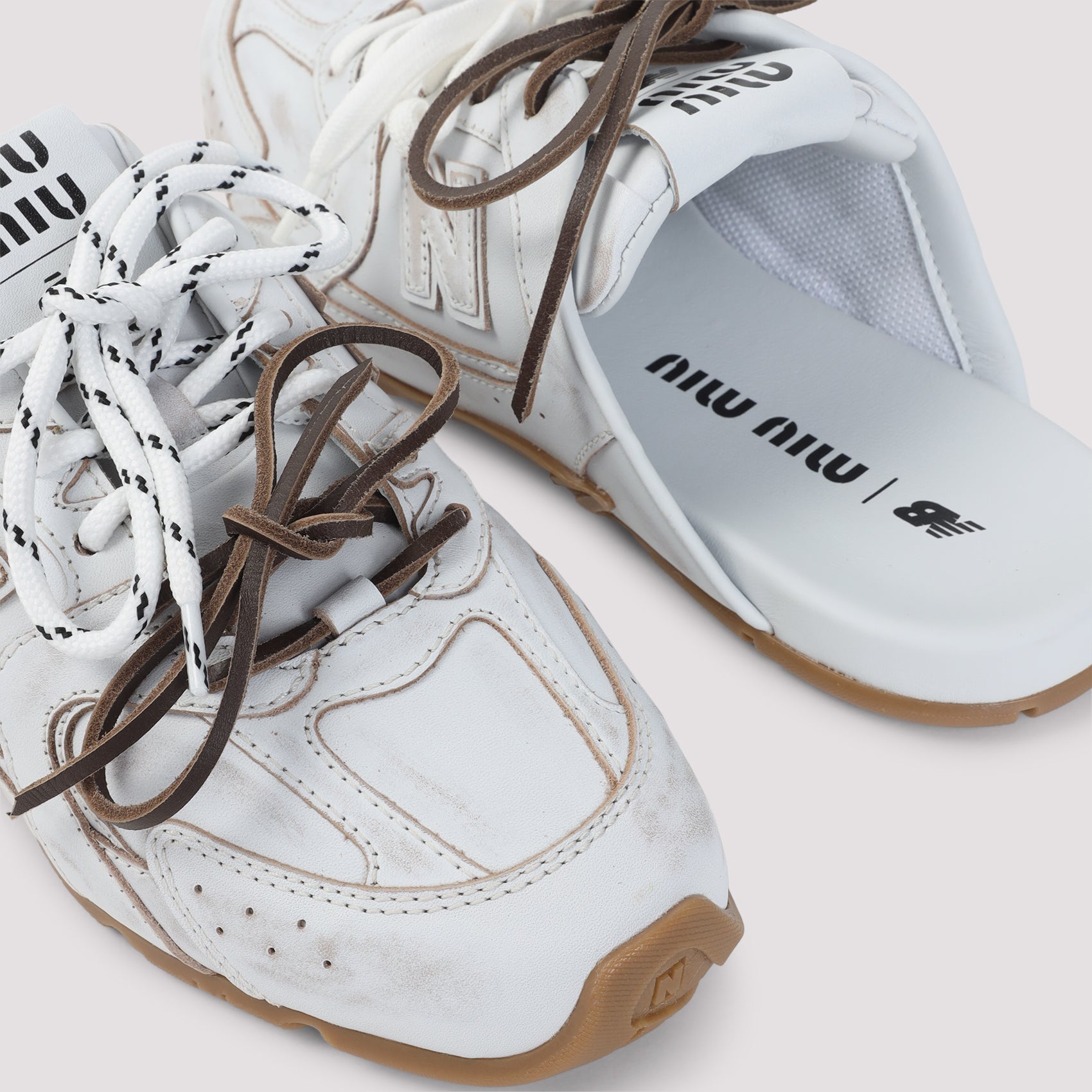 Miu Miu x New Balance Open Heel Shoes